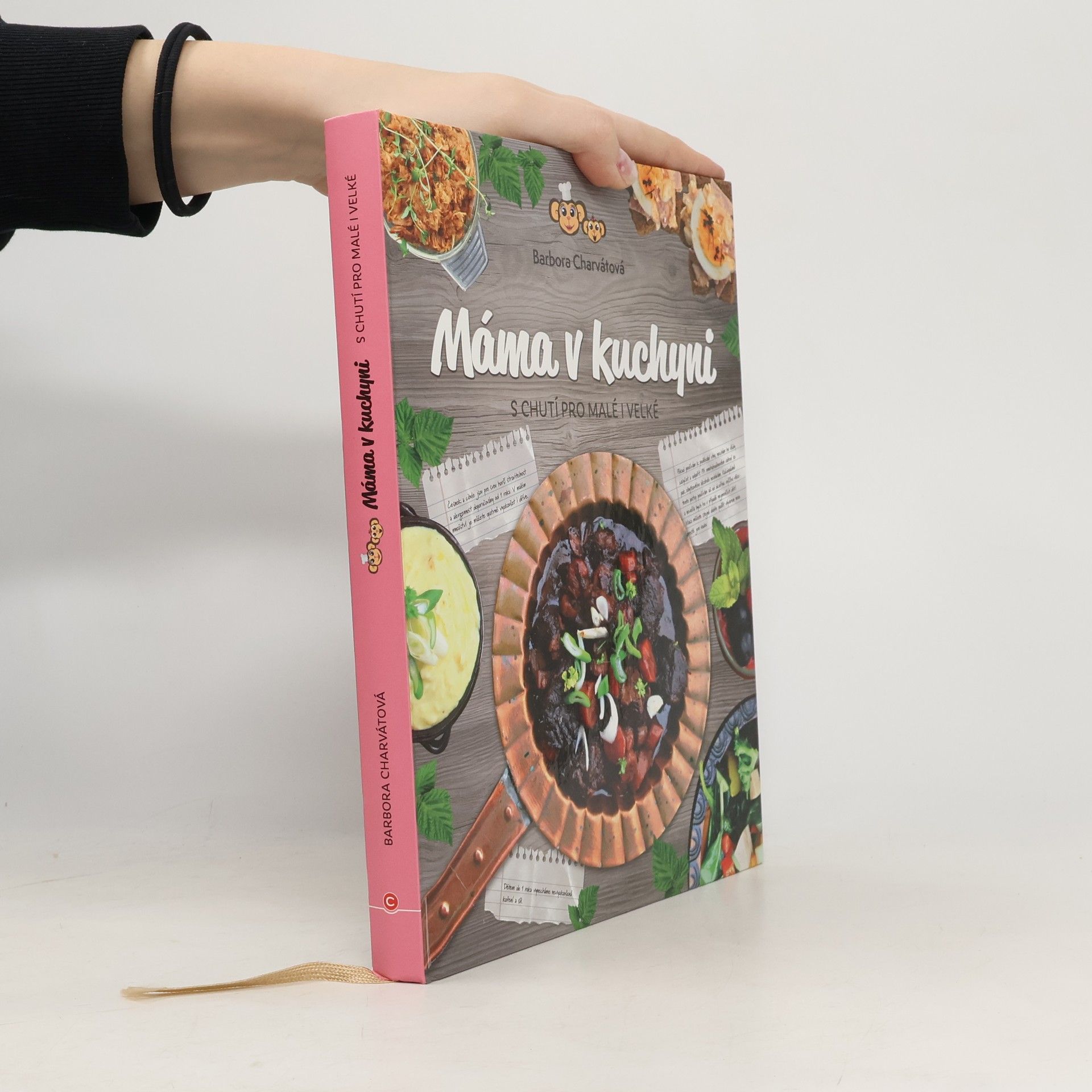 Barbora Charvátová Máma v kuchyni. S chutí pro malé i velké