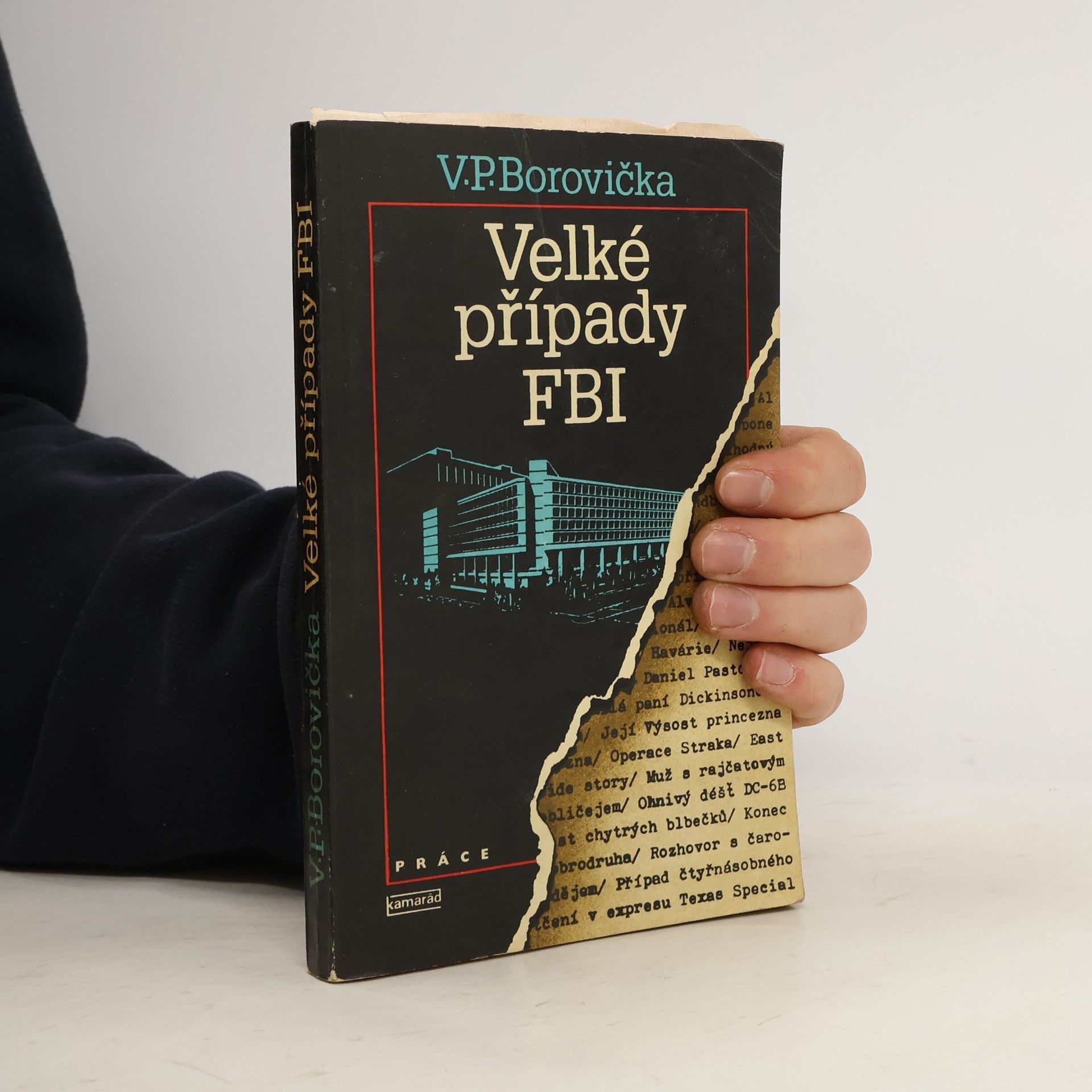 Václav Pavel Borovička Velké případy FBI