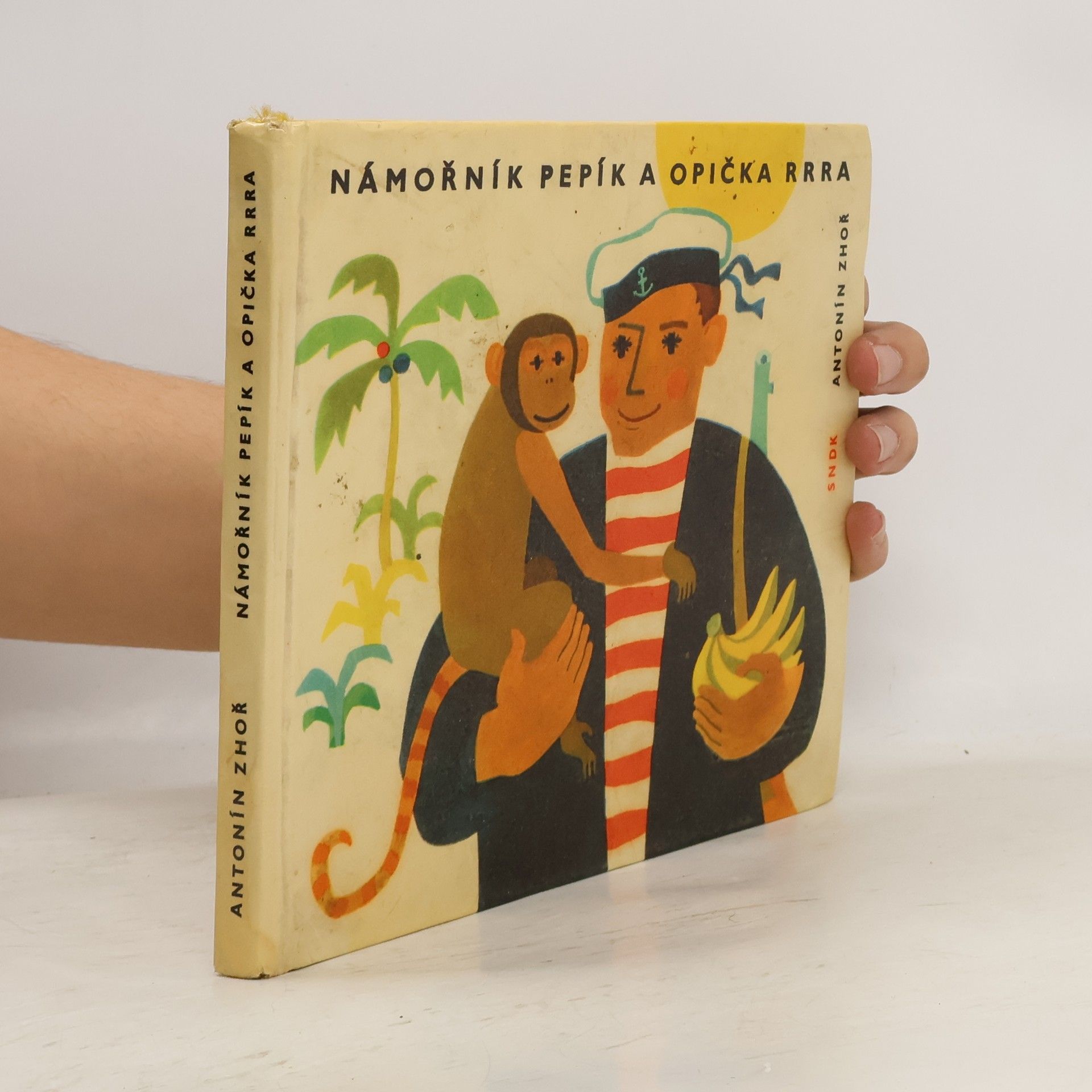 Antonín Zhoř Námořník Pepík a opička Rrra