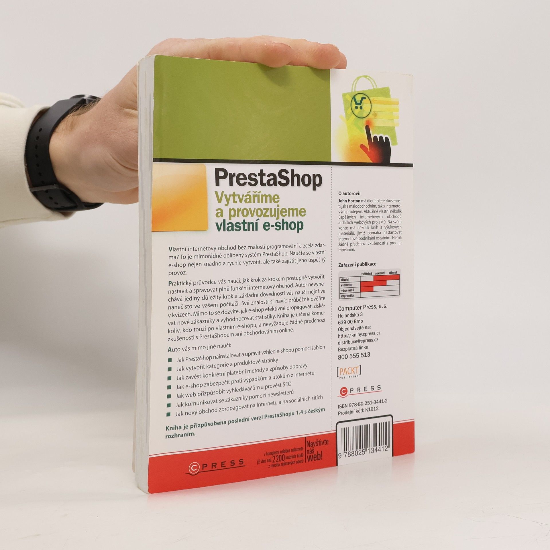 John Horton PrestaShop : vytváříme a provozujeme vlastní e-shop