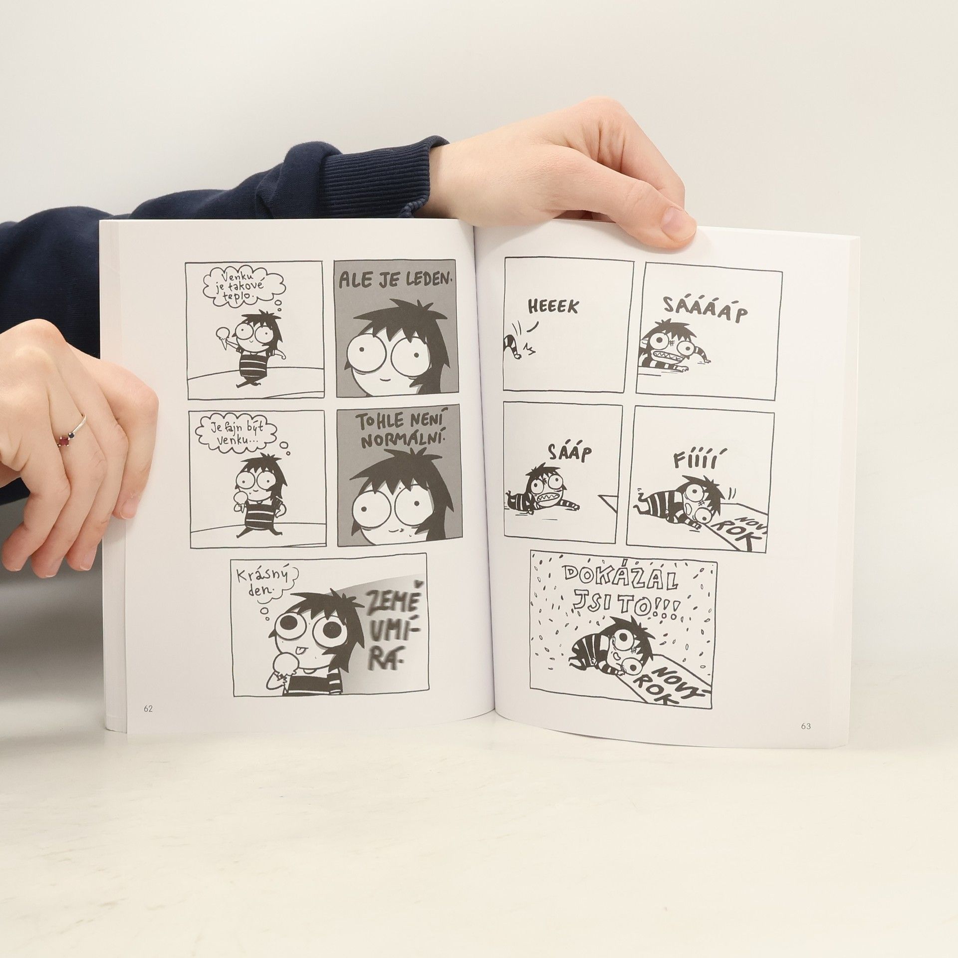 Sarah Sarah C. Andersen Kočky útočí