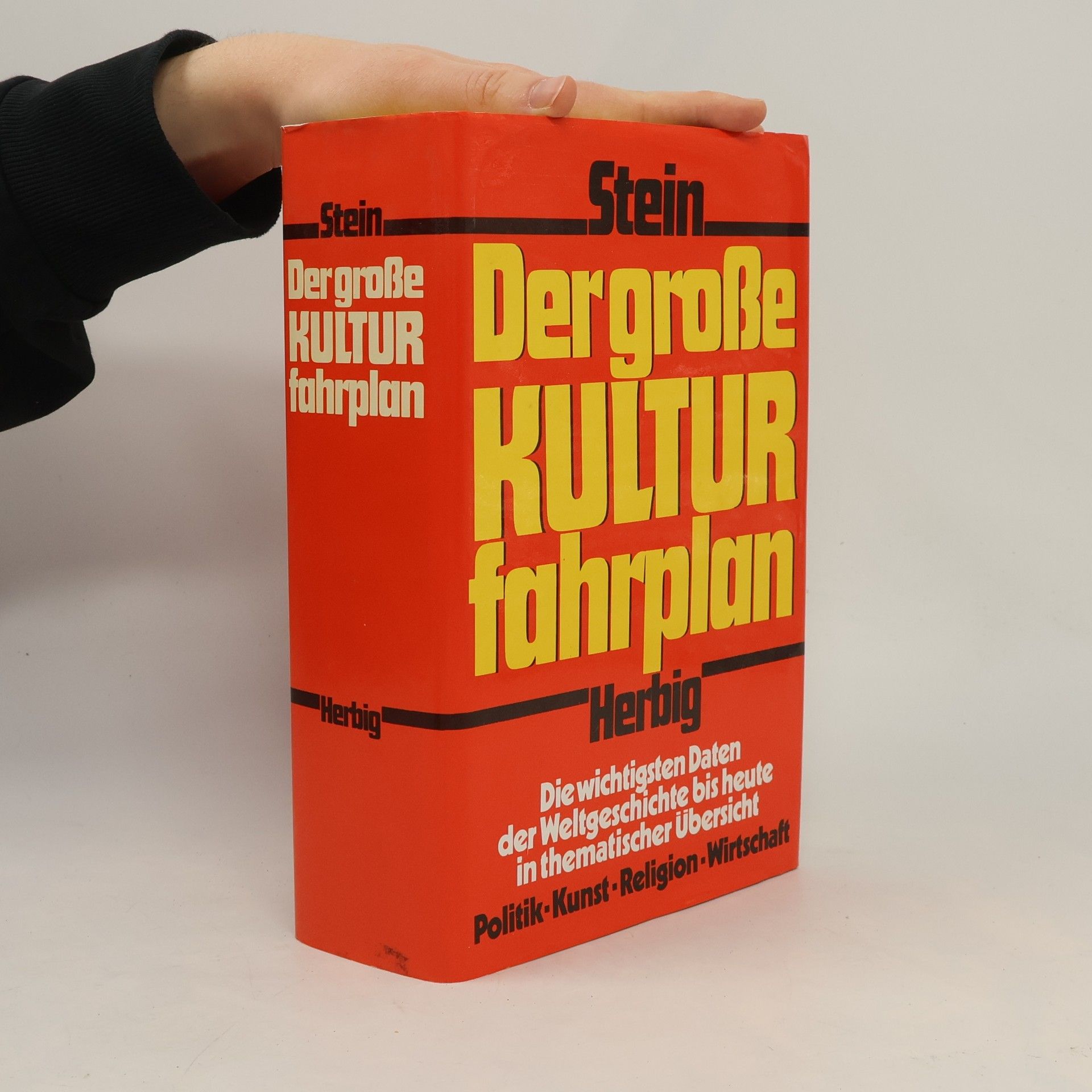 Werner Stein (Politiker) Der grosse Kulturfahrplan