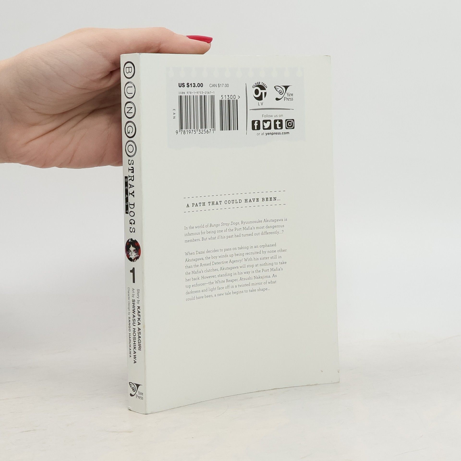 Kafka Asagiri Bungo Stray Dogs: Beast, Vol. 1