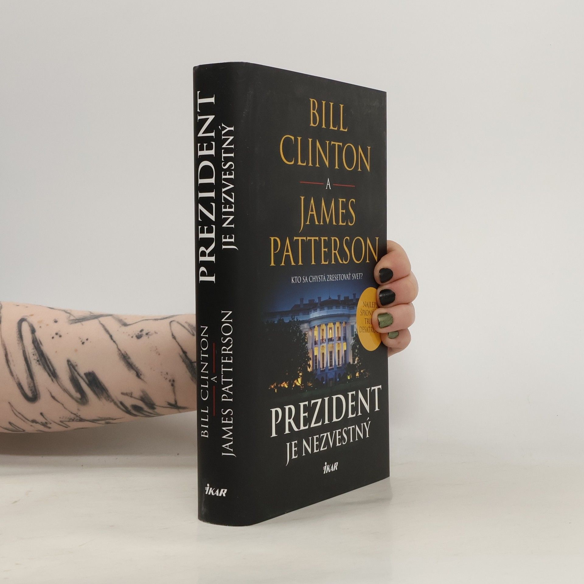 James Patterson Prezident je nezvestný