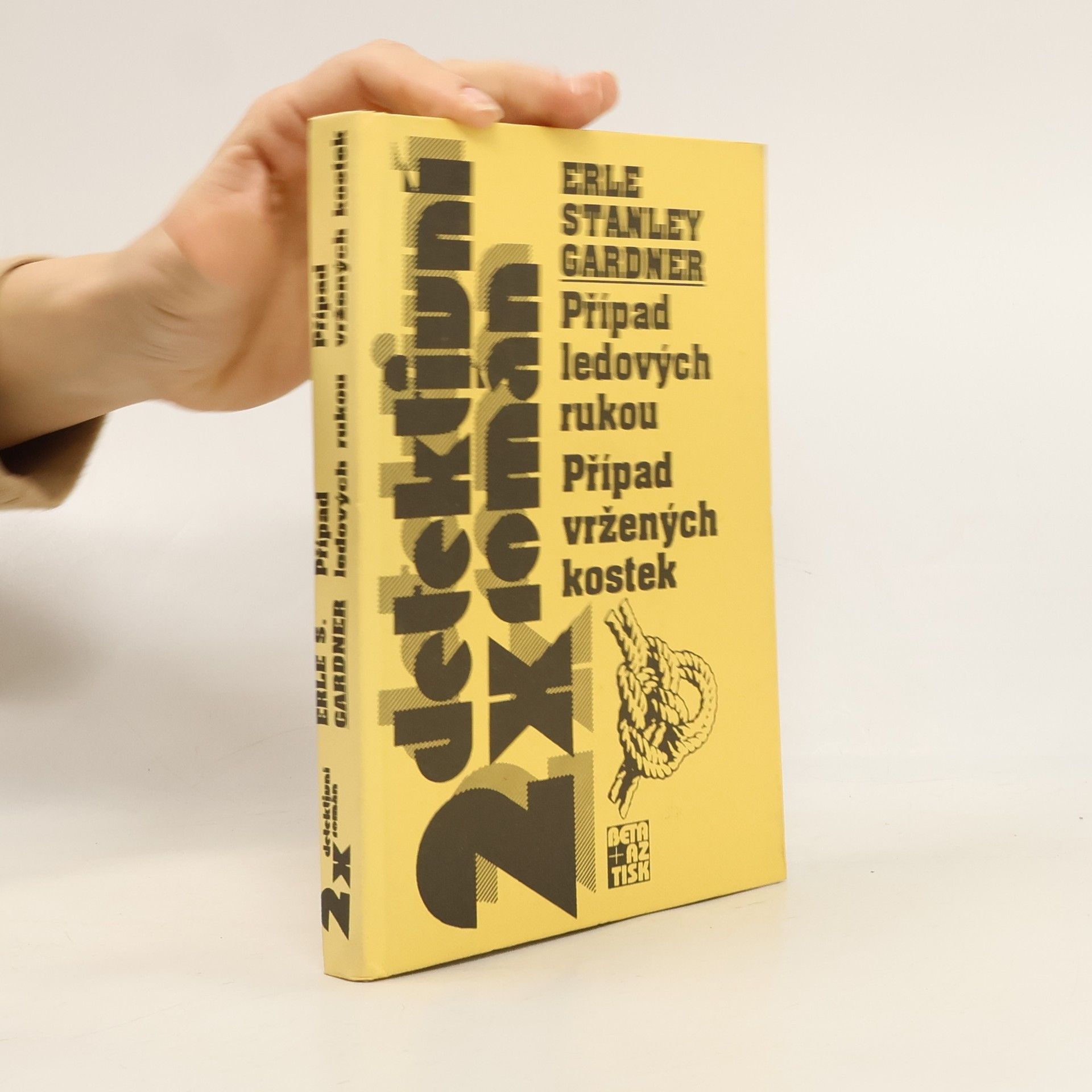 2x detektivní román. Případ ledových rukou. Případ vržených kostek