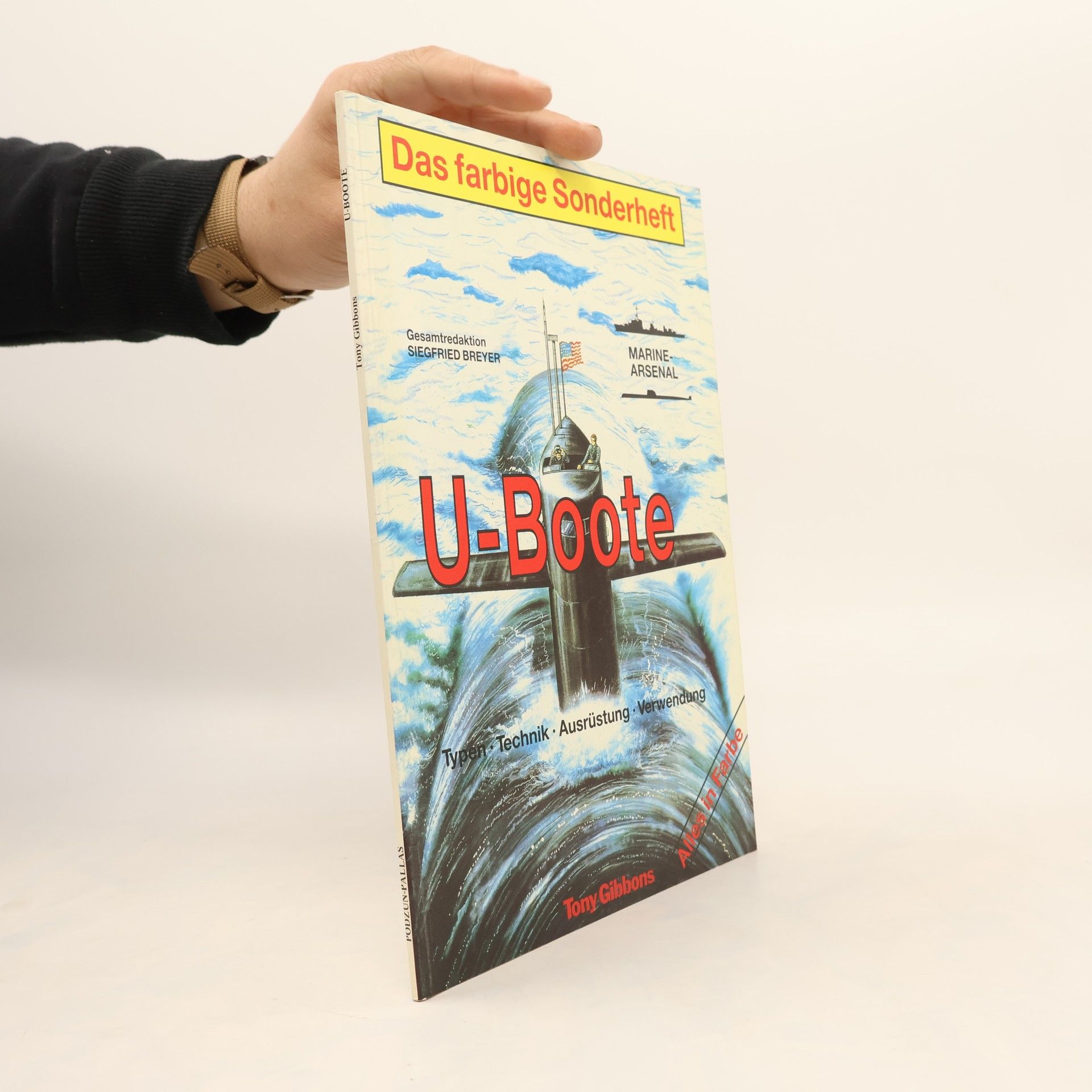Kolektiv autorů Das farbige Sonderheft. U-Boote