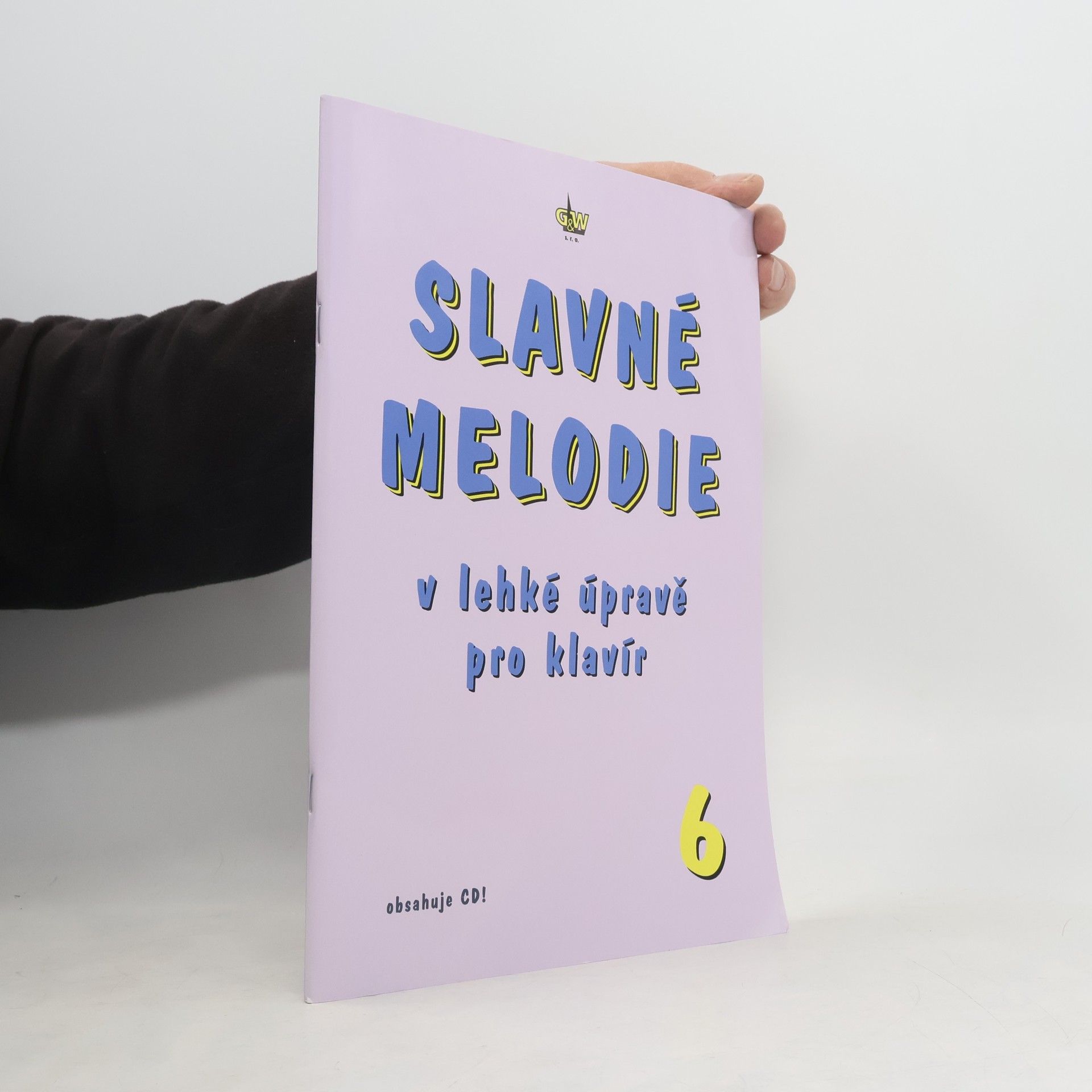 G+W Slavné melodie v lehké úpravě pro klavír 6.díl+CD