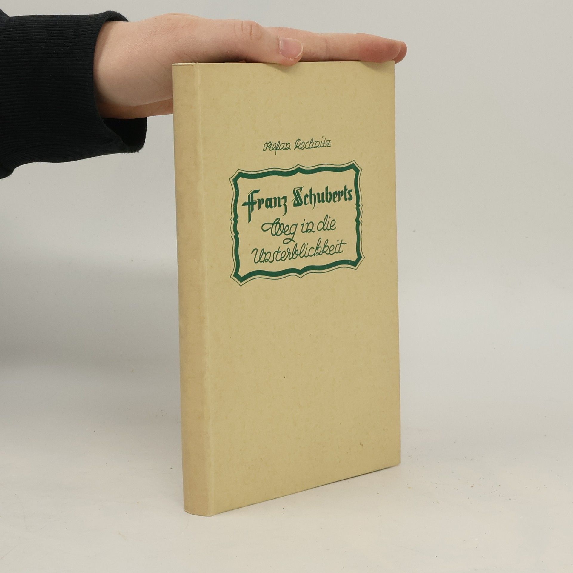 Stefan Rechnitz Franz Schuberts Weg in die Unsterblichkeit