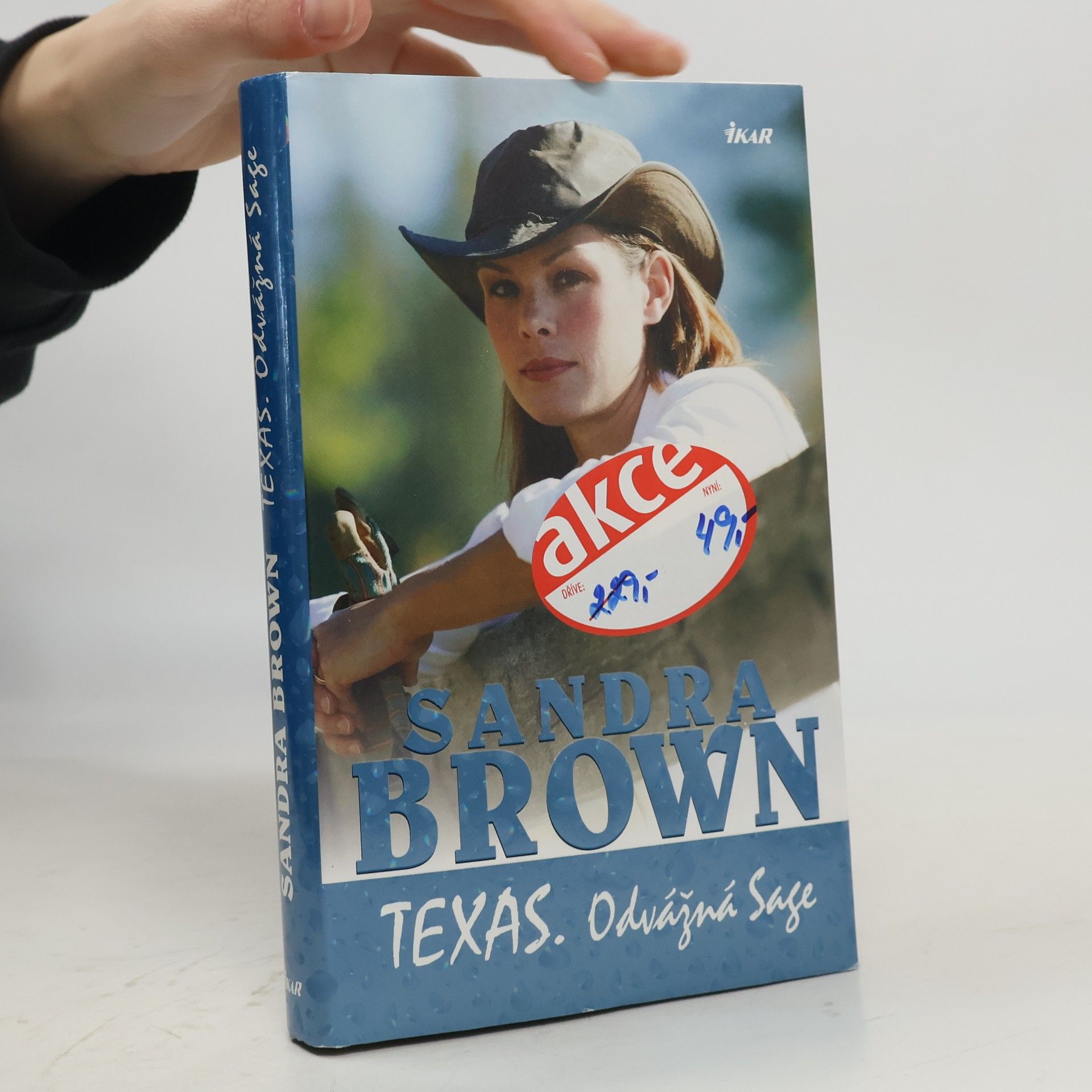 Sandra Brown Texas. Odvážná Sage