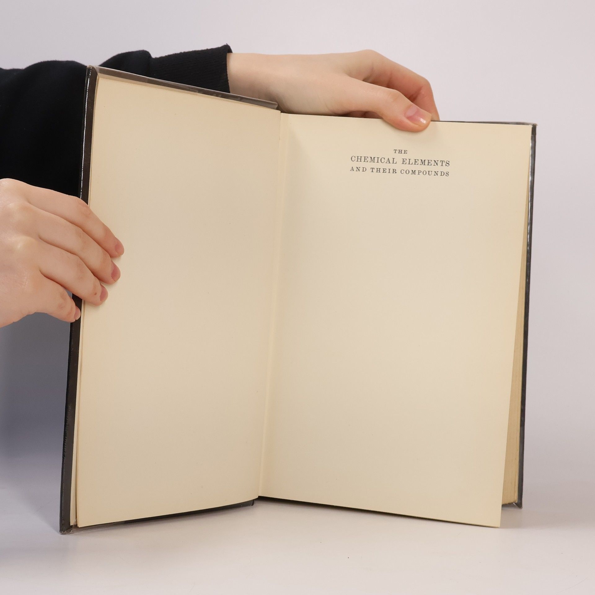 N. V. Sidgwick The Chemical Elements and their Compounds I.