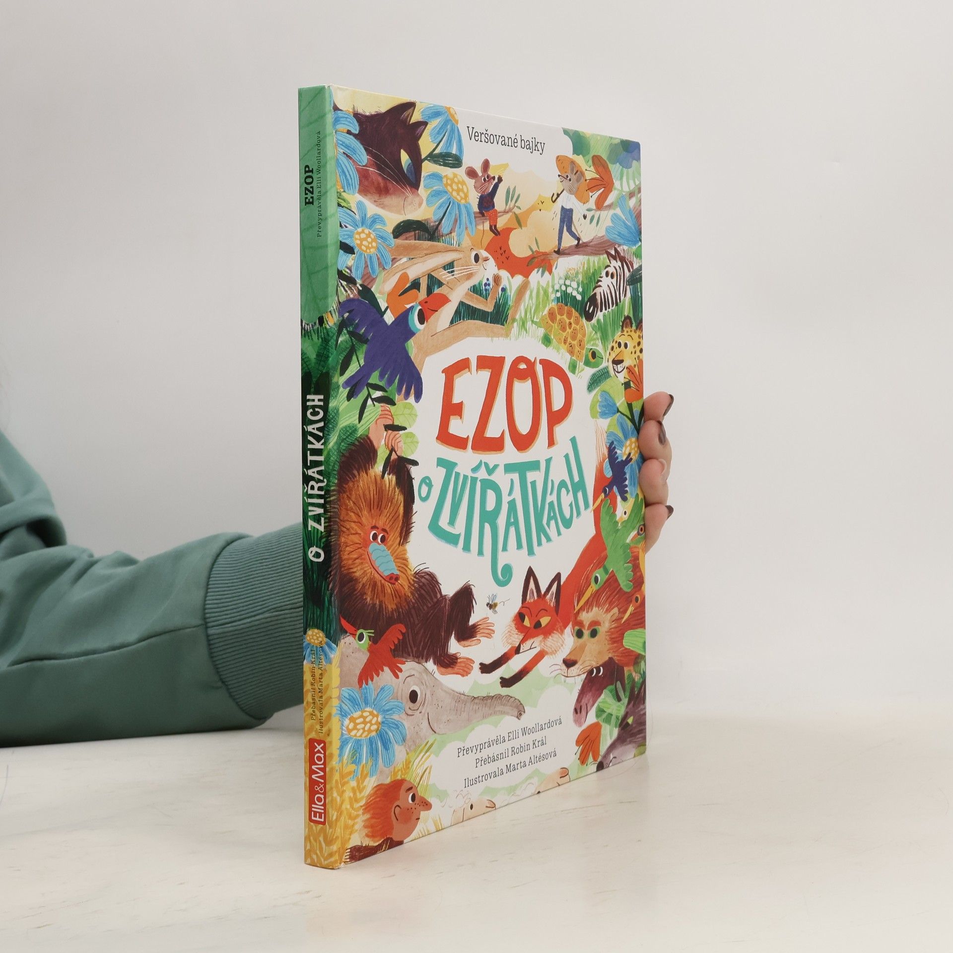 Elli Woollard Ezop o zvířátkách