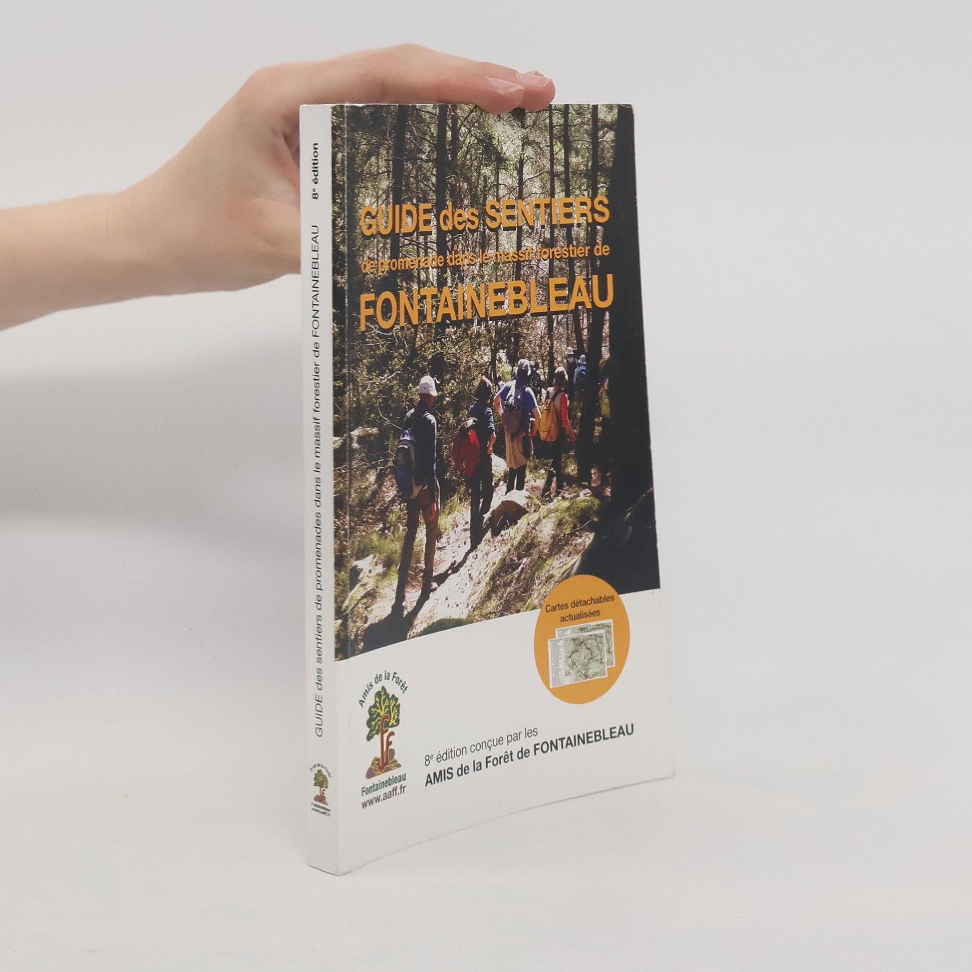 kolektiv Guide des sentiers de promenade dans le massif forestier de Fontainebleau
