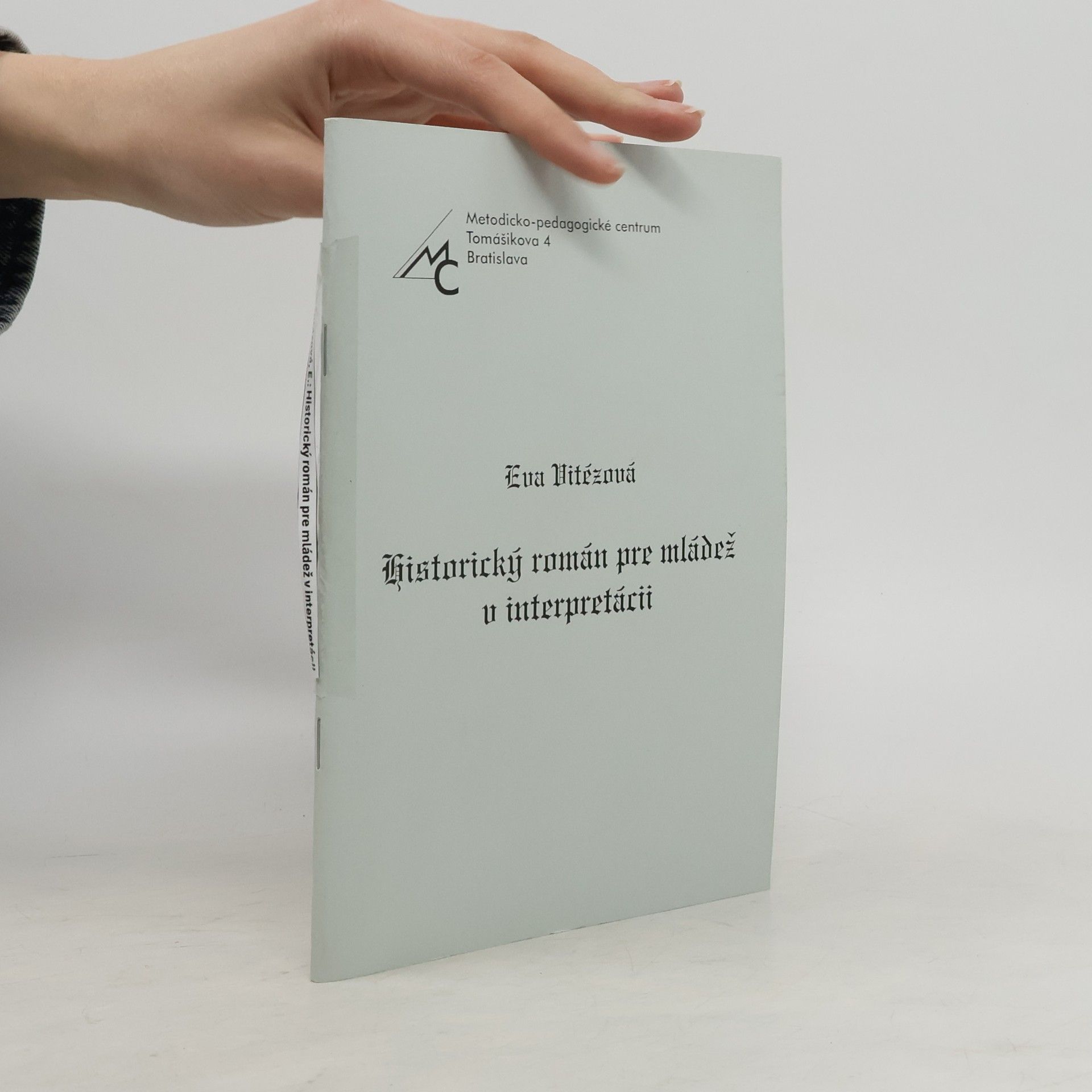 Historický román pre mládež v interpretácii