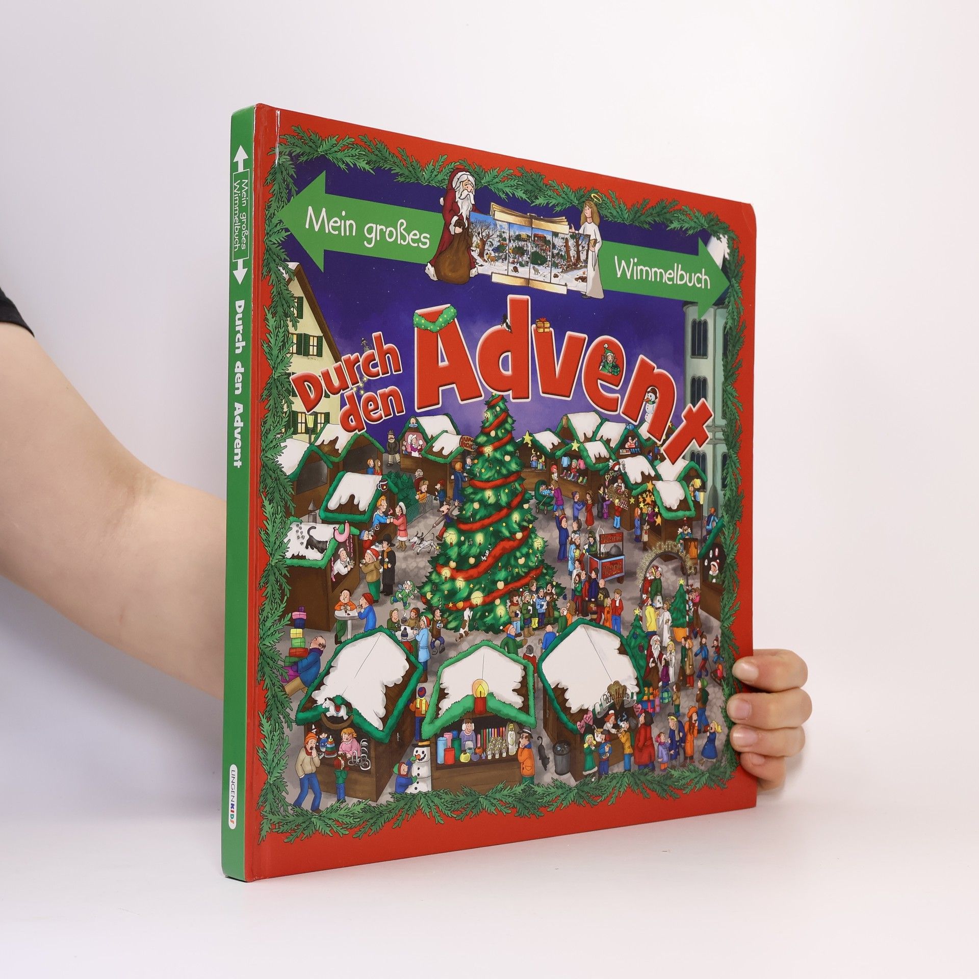 Autorenkollektiv Mein großes Wimmelbuch: Durch den Advent