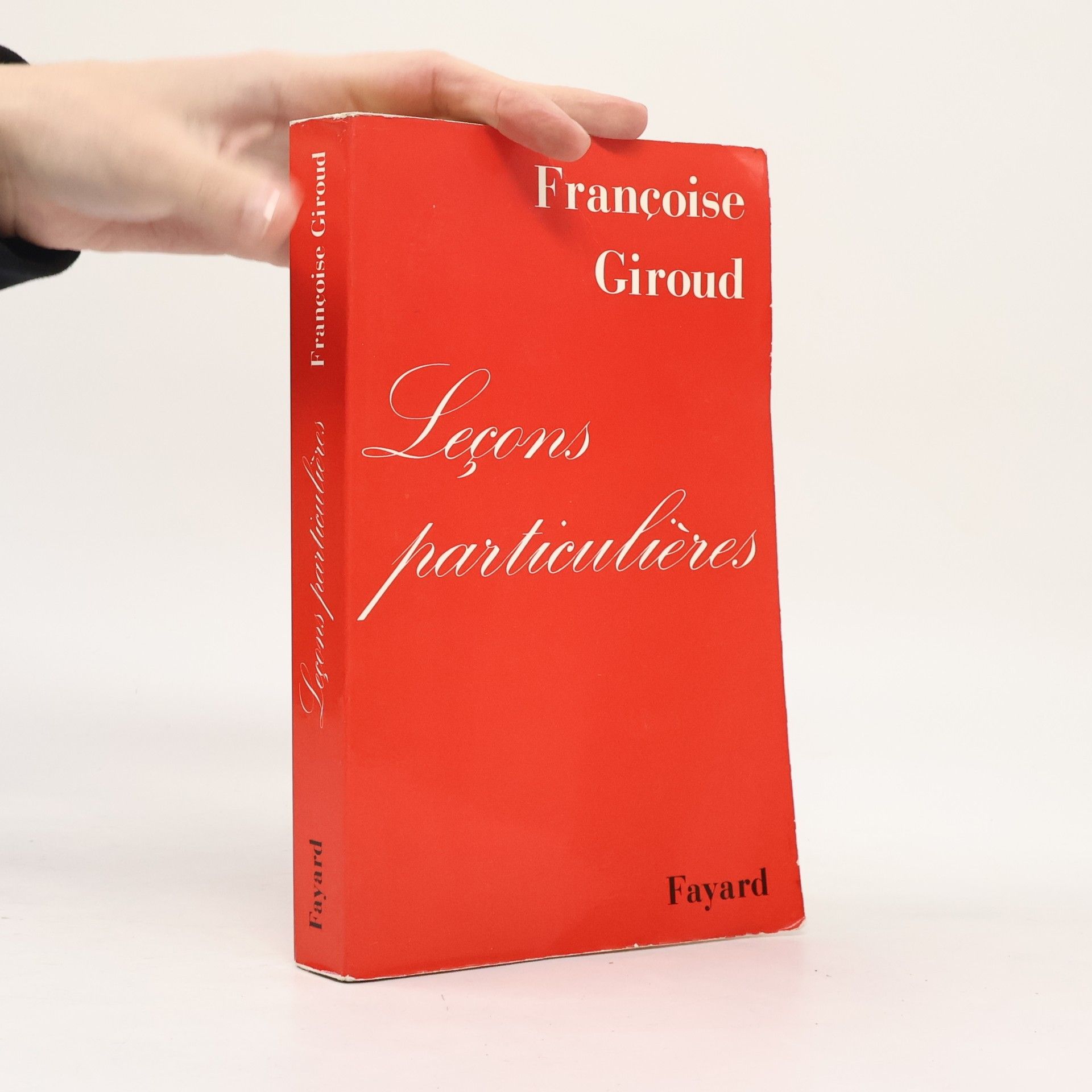 Françoise Giroud Leçons particulières