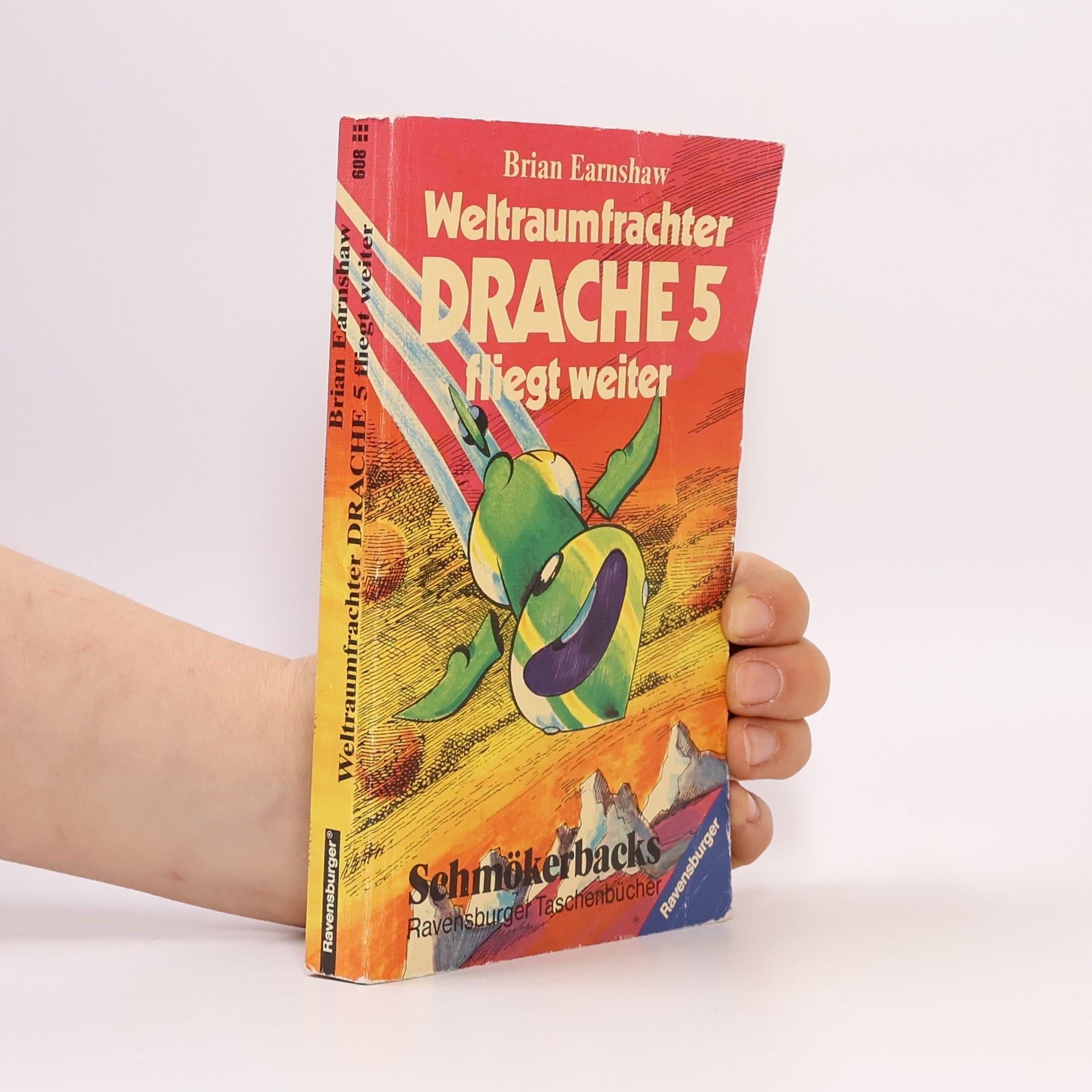 Brian Earnshaw Weltraumfrachter Drache 5 fliegt weiter