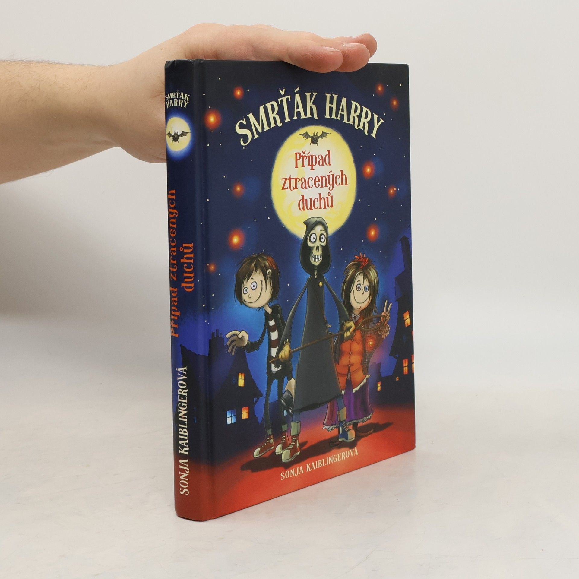 Sonja Kaiblinger Smrťák Harry. 1. díl, Případ ztracených duchů