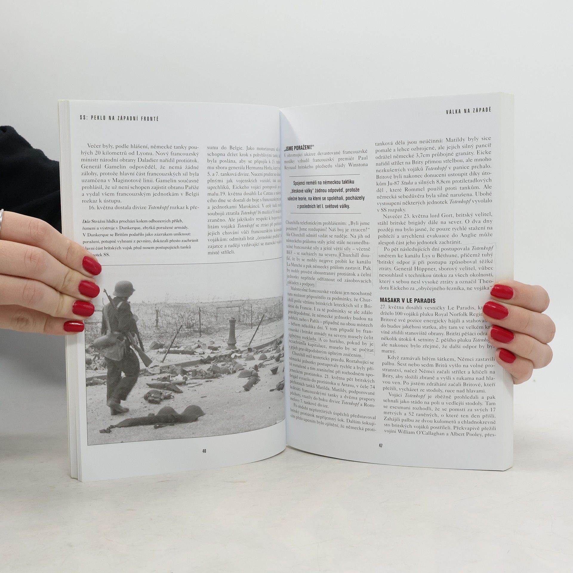 Chris Bishop SS: peklo na západní frontě : Waffen-SS v Evropě 1940-1945