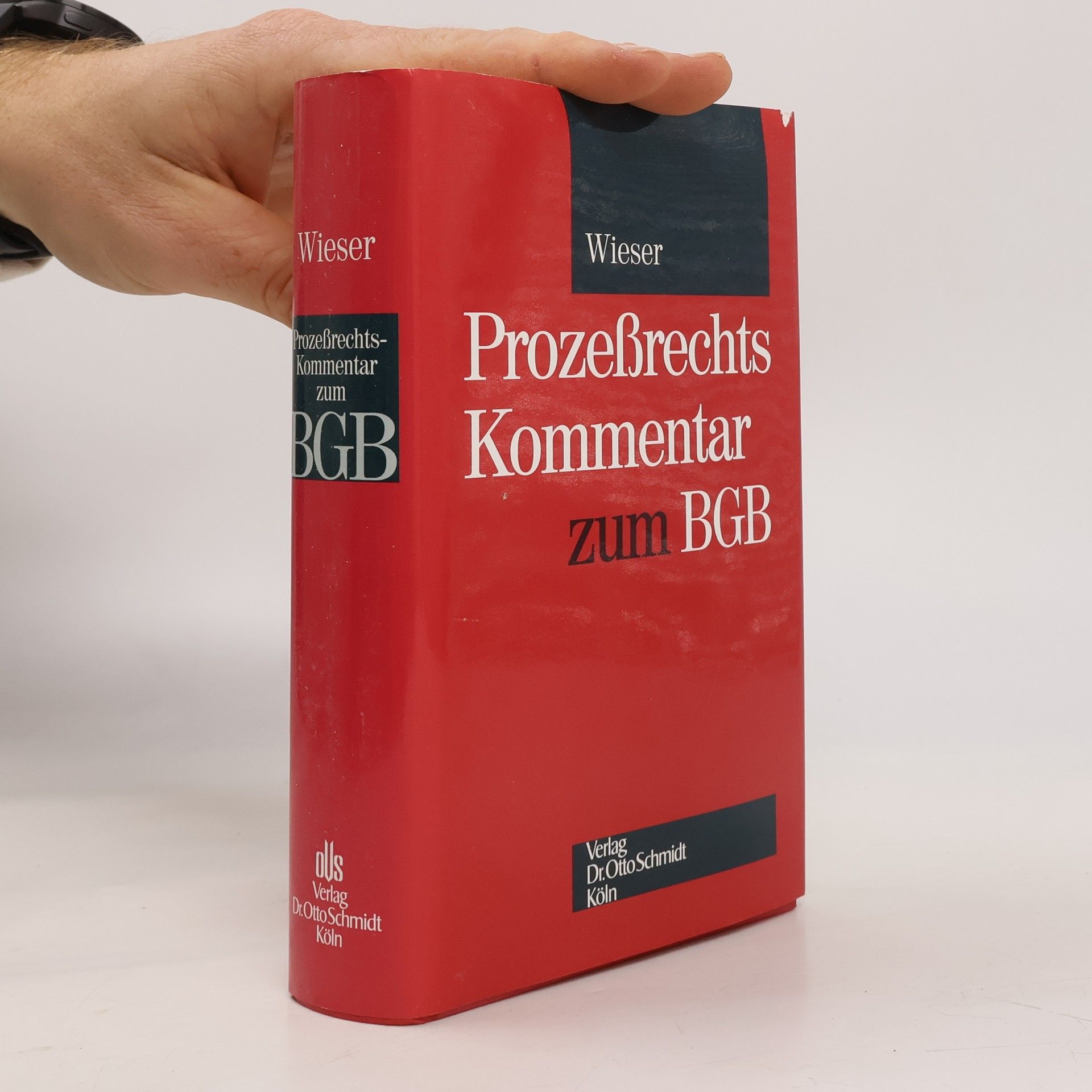 Eberhard Wieser Prozeßrechts-Kommentar zum BGB