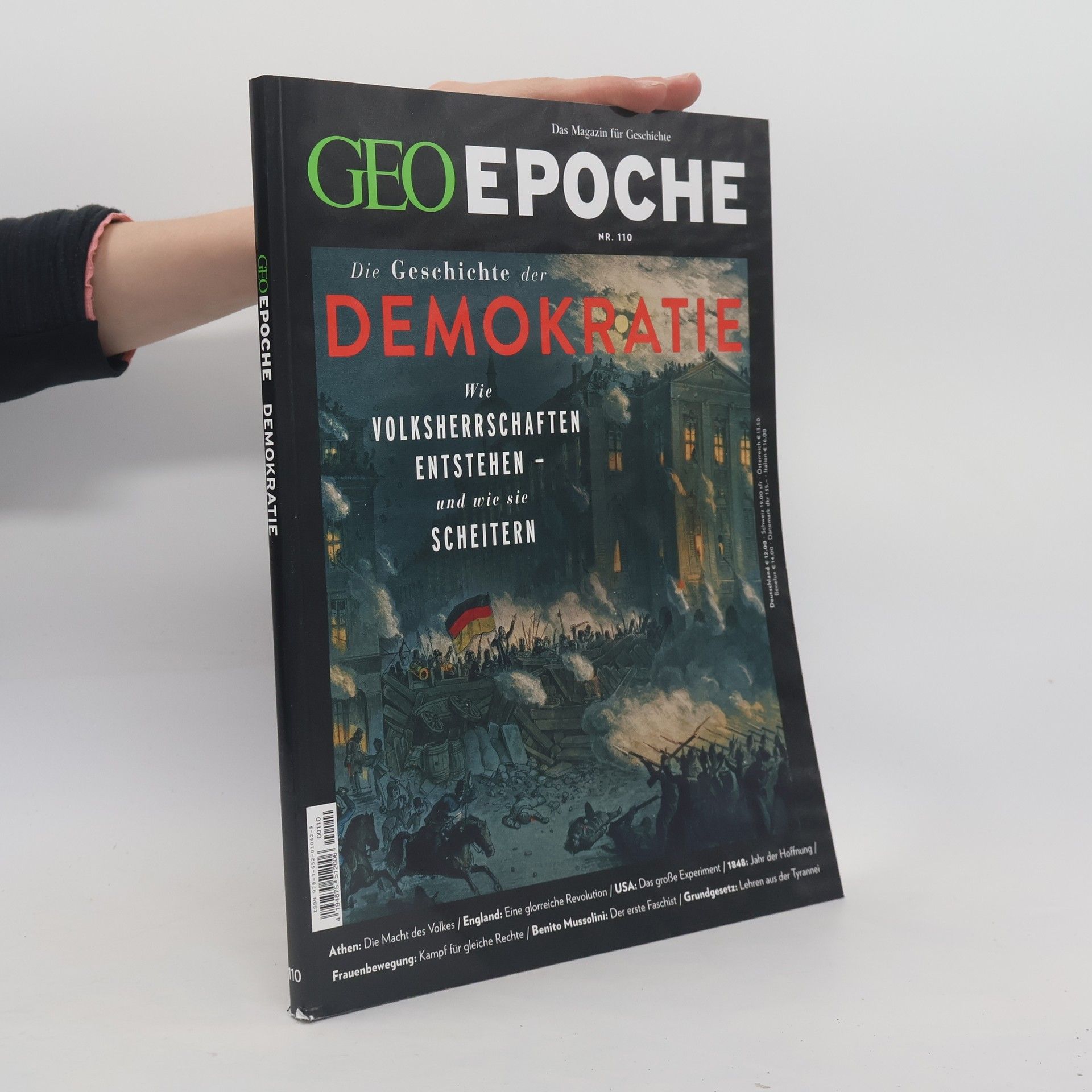 Jens Schröder GEO Epoche 110/2020 - Demokratien - Wie sie entstehen, wie sie scheitern!