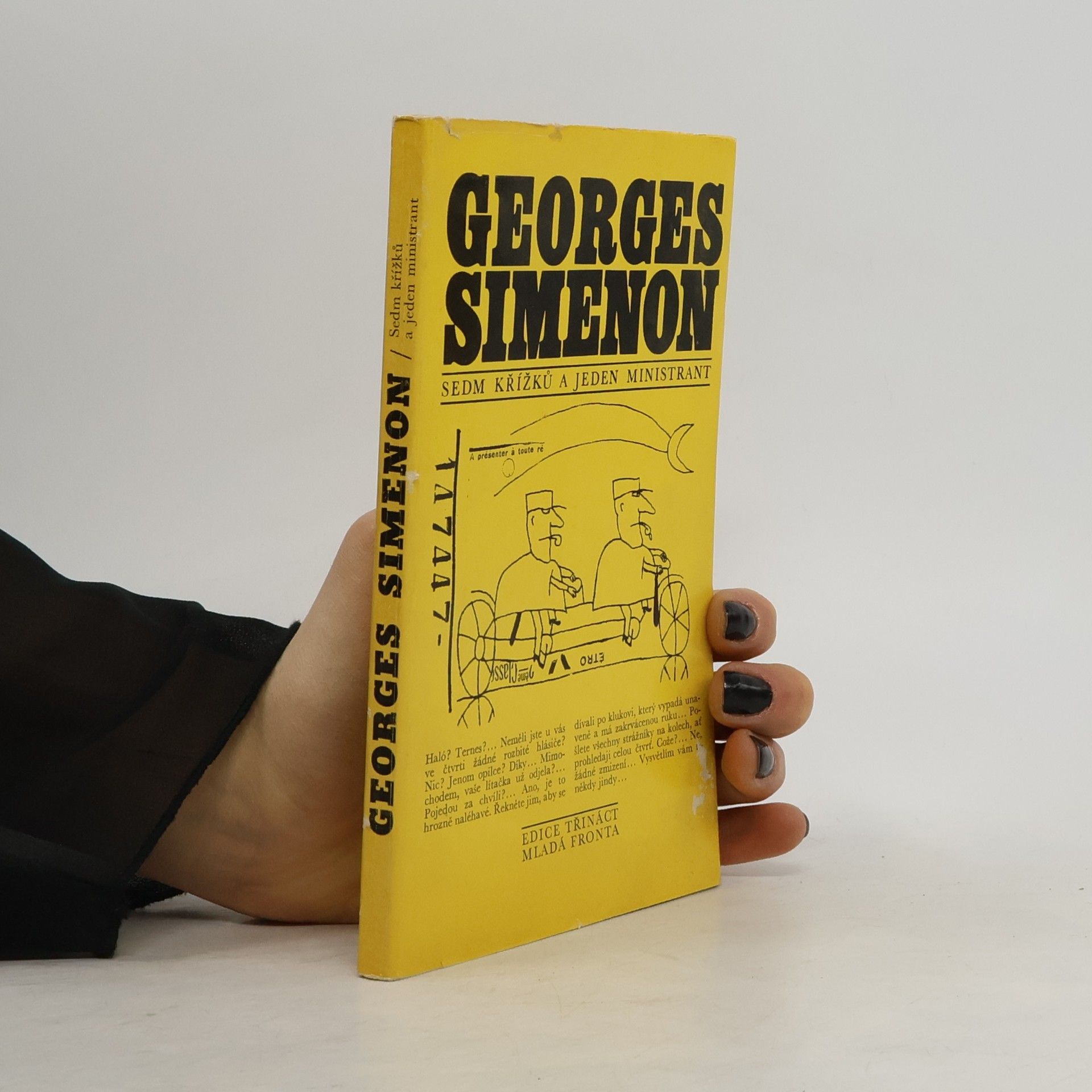 Georges Simenon Sedm křížků a jeden ministrant