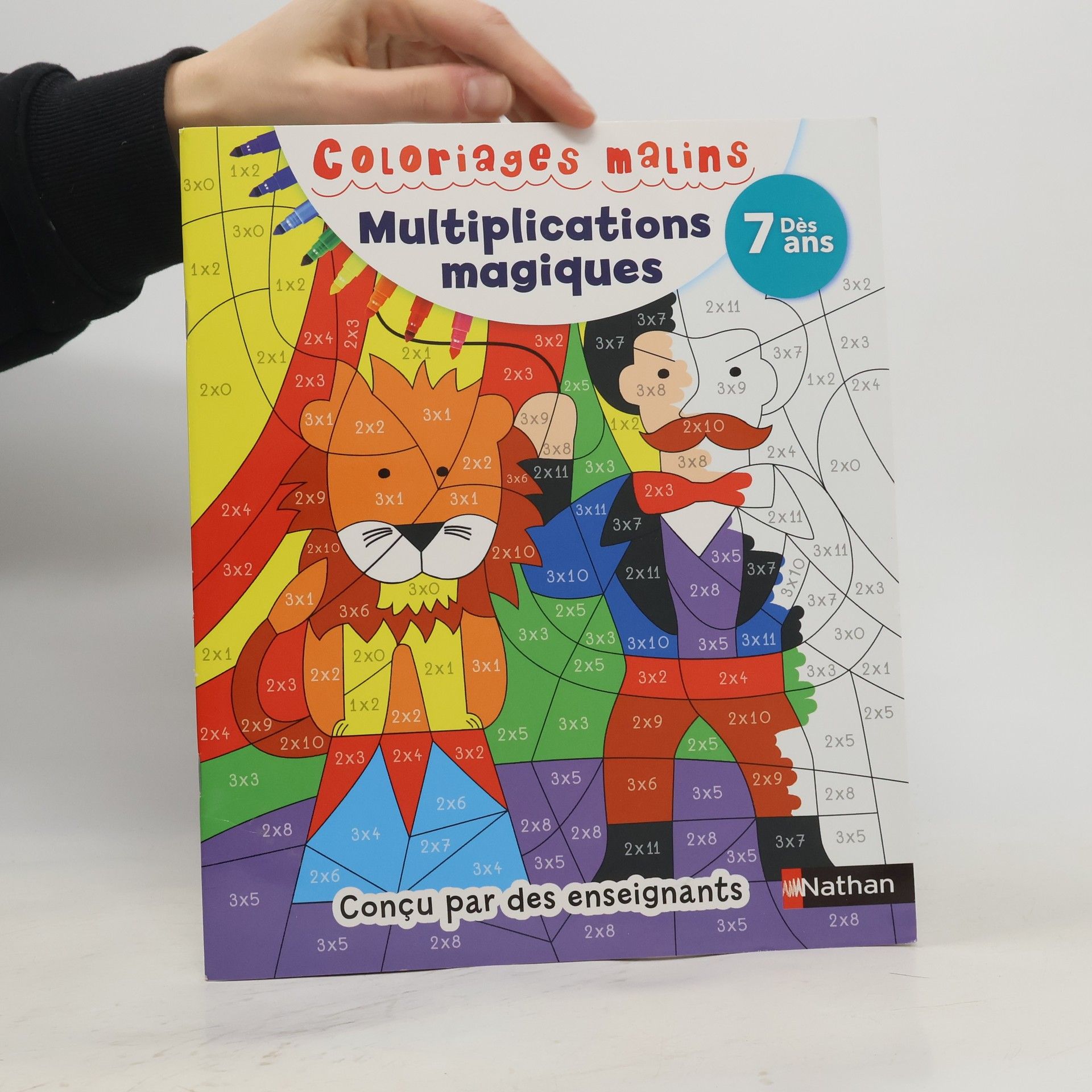 Véronique Calle Multiplications magiques dès 7 ans