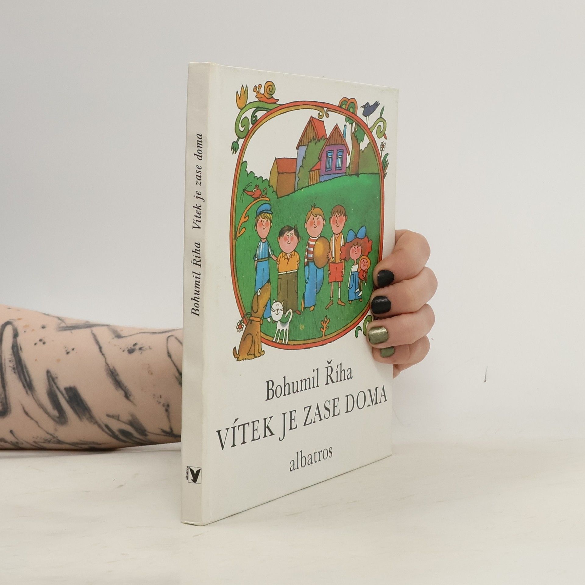 Bohumil Říha Vítek je zase doma
