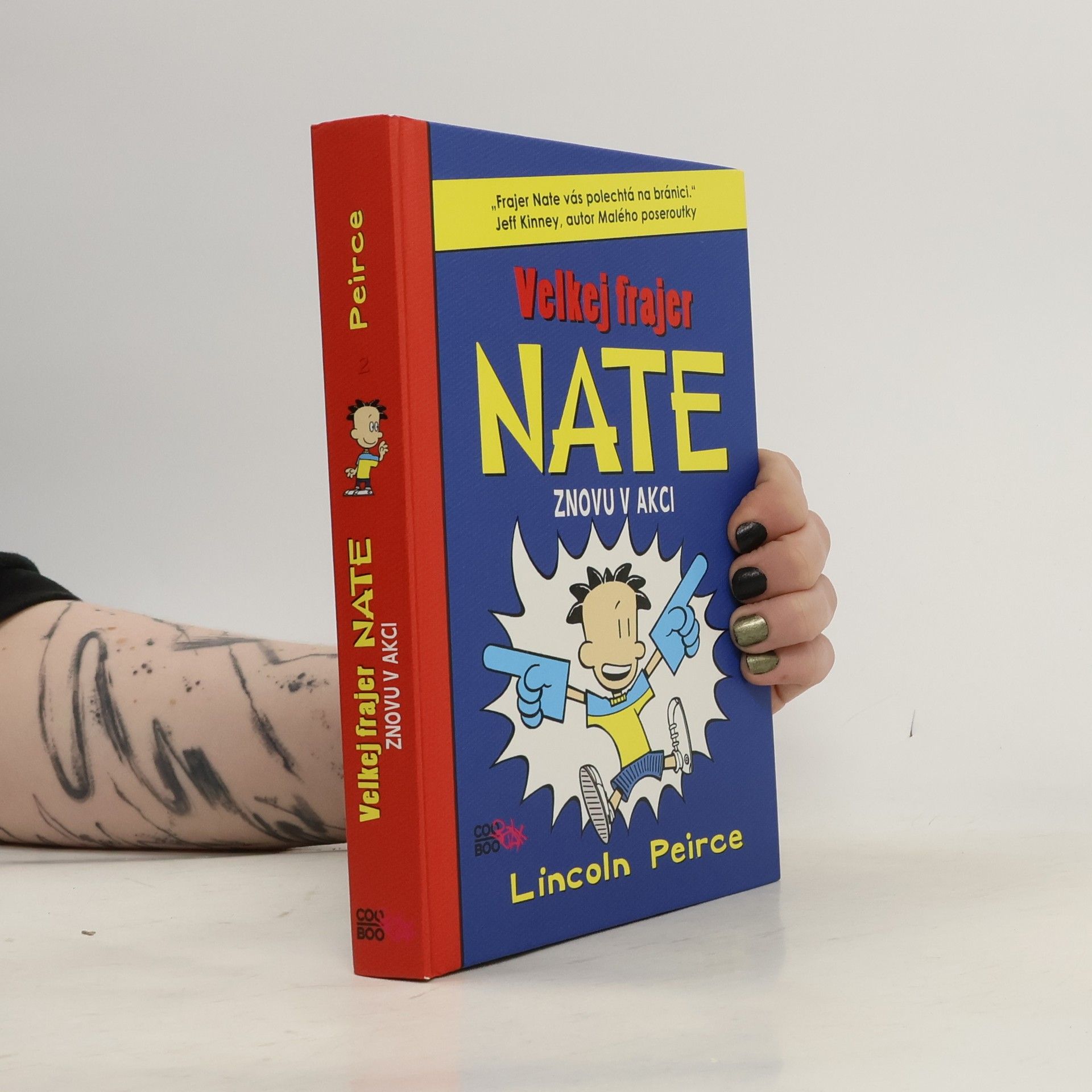 Lincoln Peirce Velkej frajer Nate znovu v akci