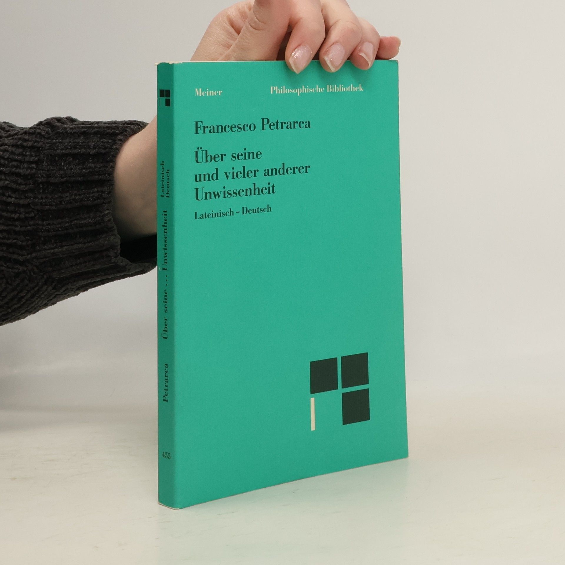 Petrarch Über seine und vieler anderer Unwissenheit