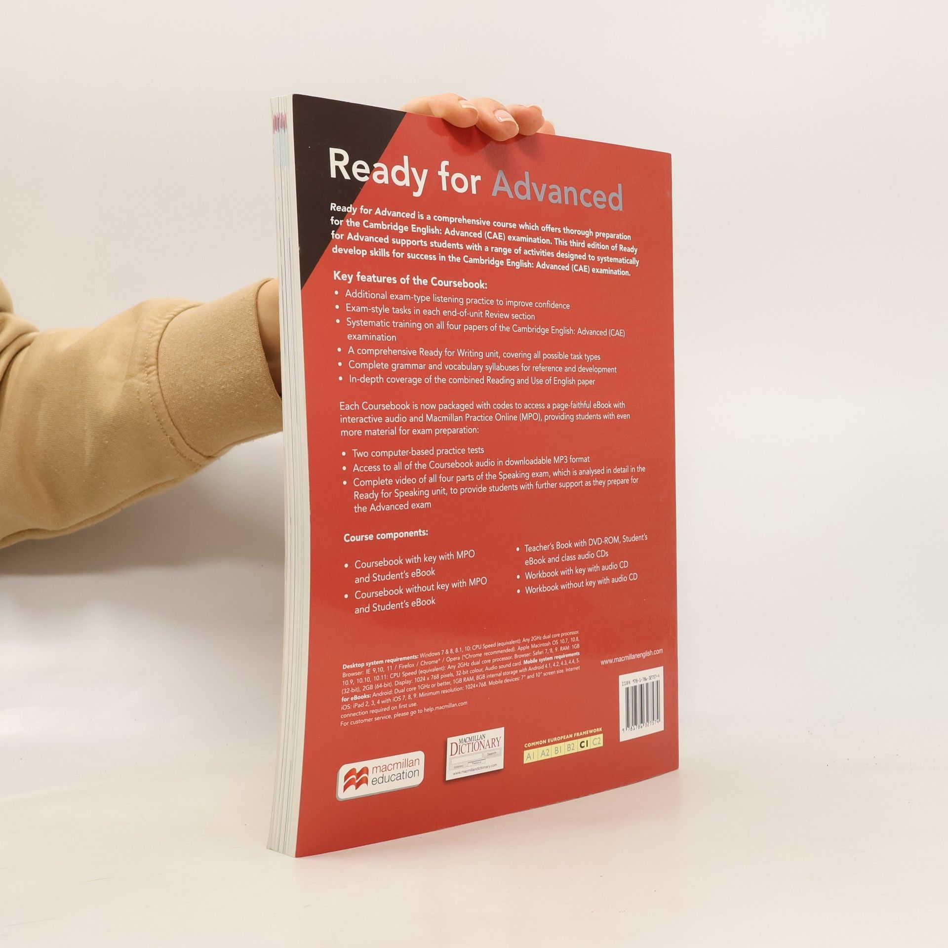 Roy Norris Ready for advanced. Coursebook with ebook and key