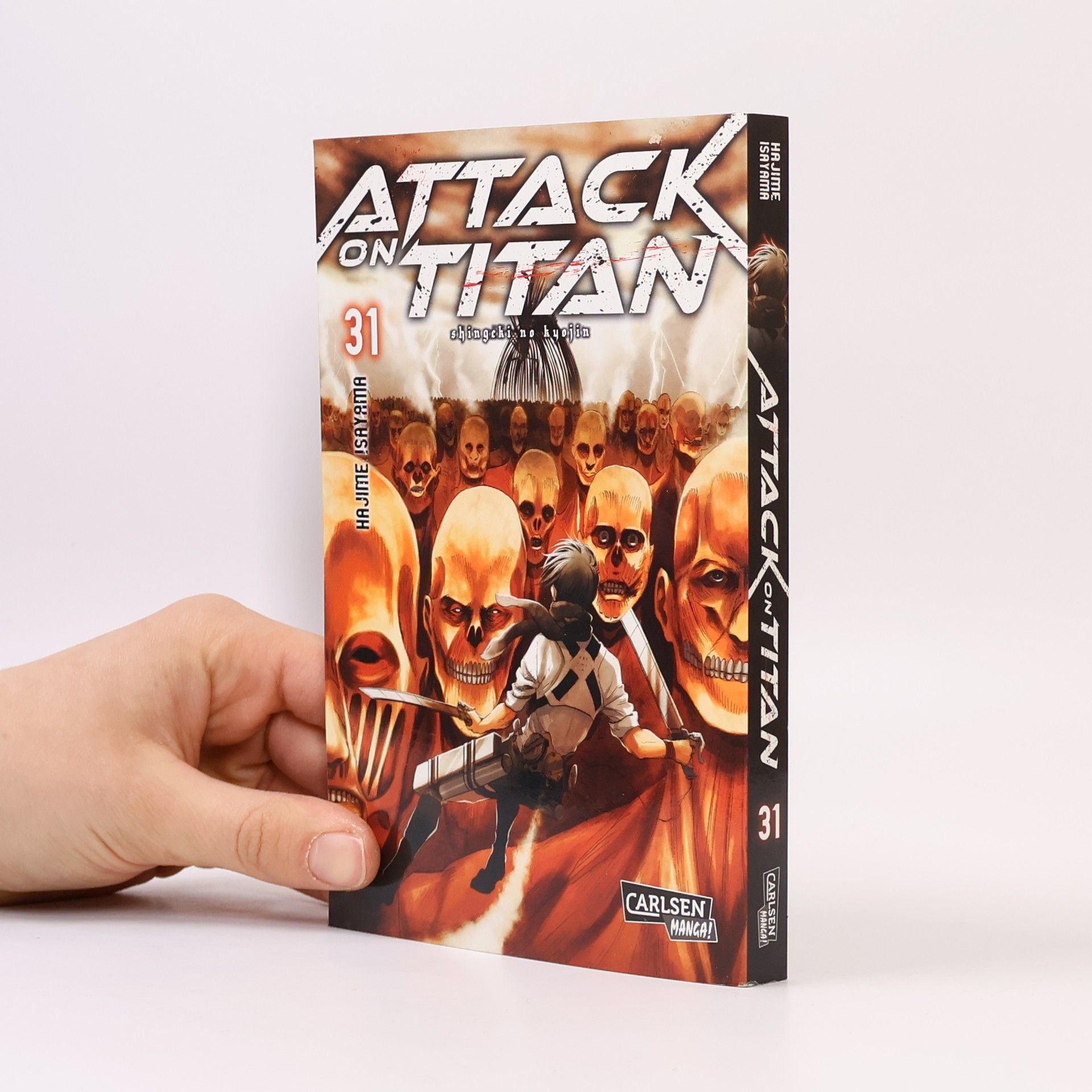 Hajime Isayama Attack on Titan 31