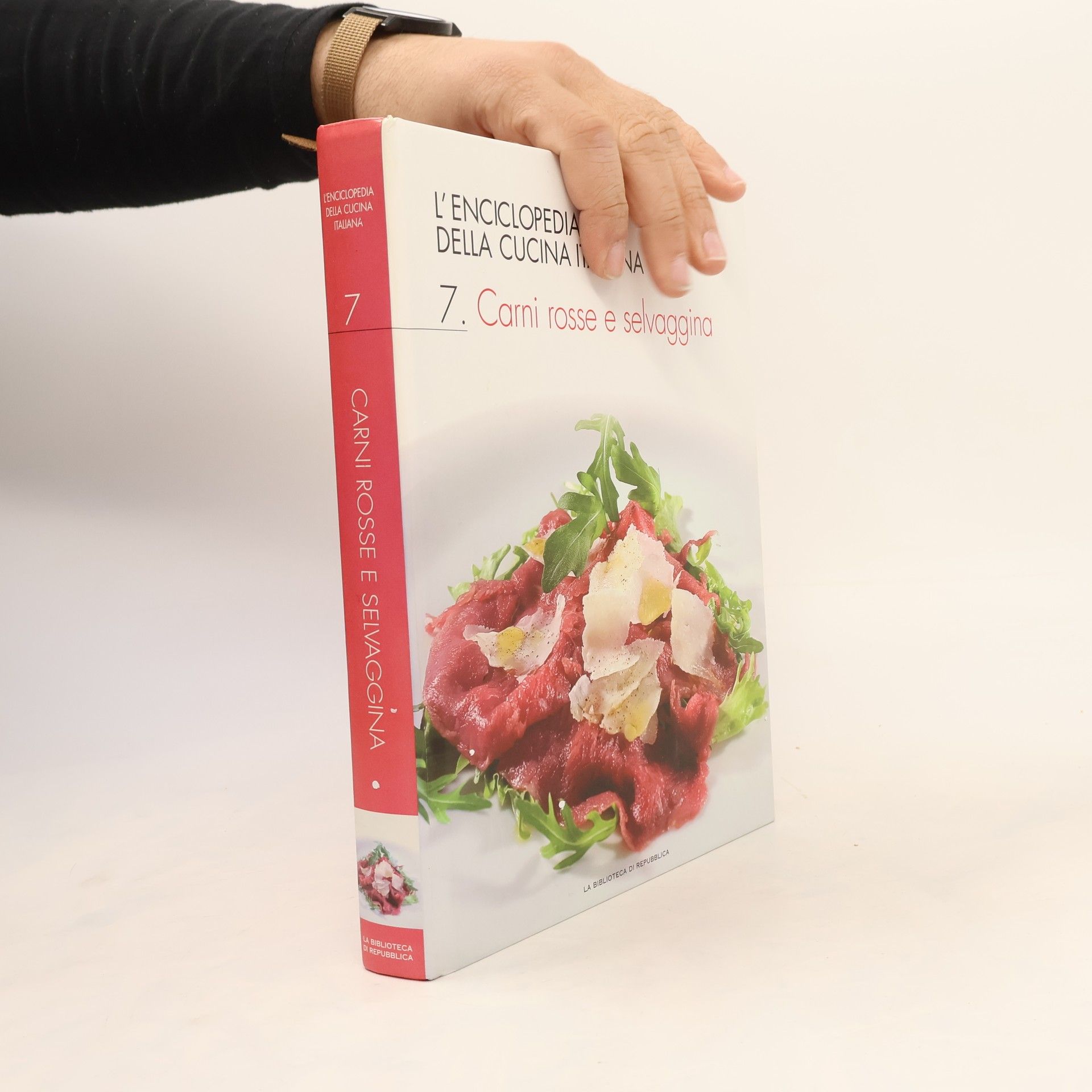 Kolektiv autorů L'enciclopedia della cucina italiana 7. Carni rosse e selvaggina