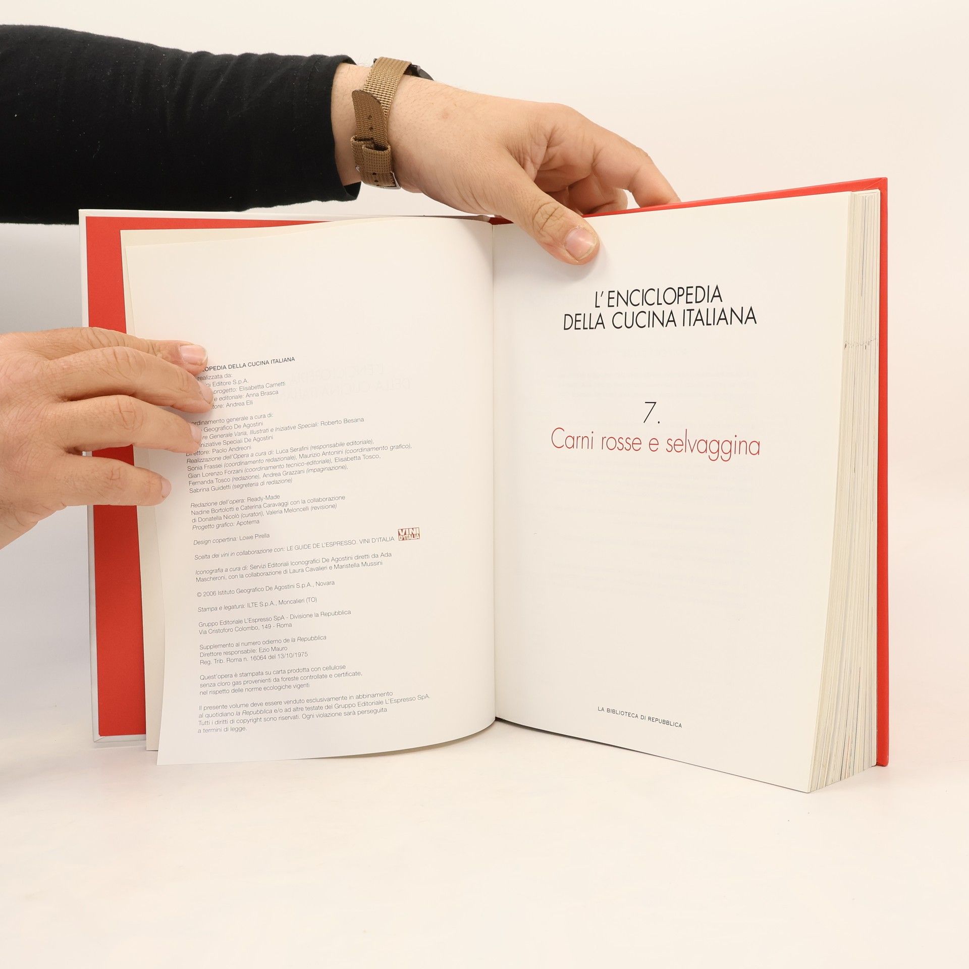AA.VV. L'enciclopedia della cucina italiana 7. Carni rosse e selvaggina