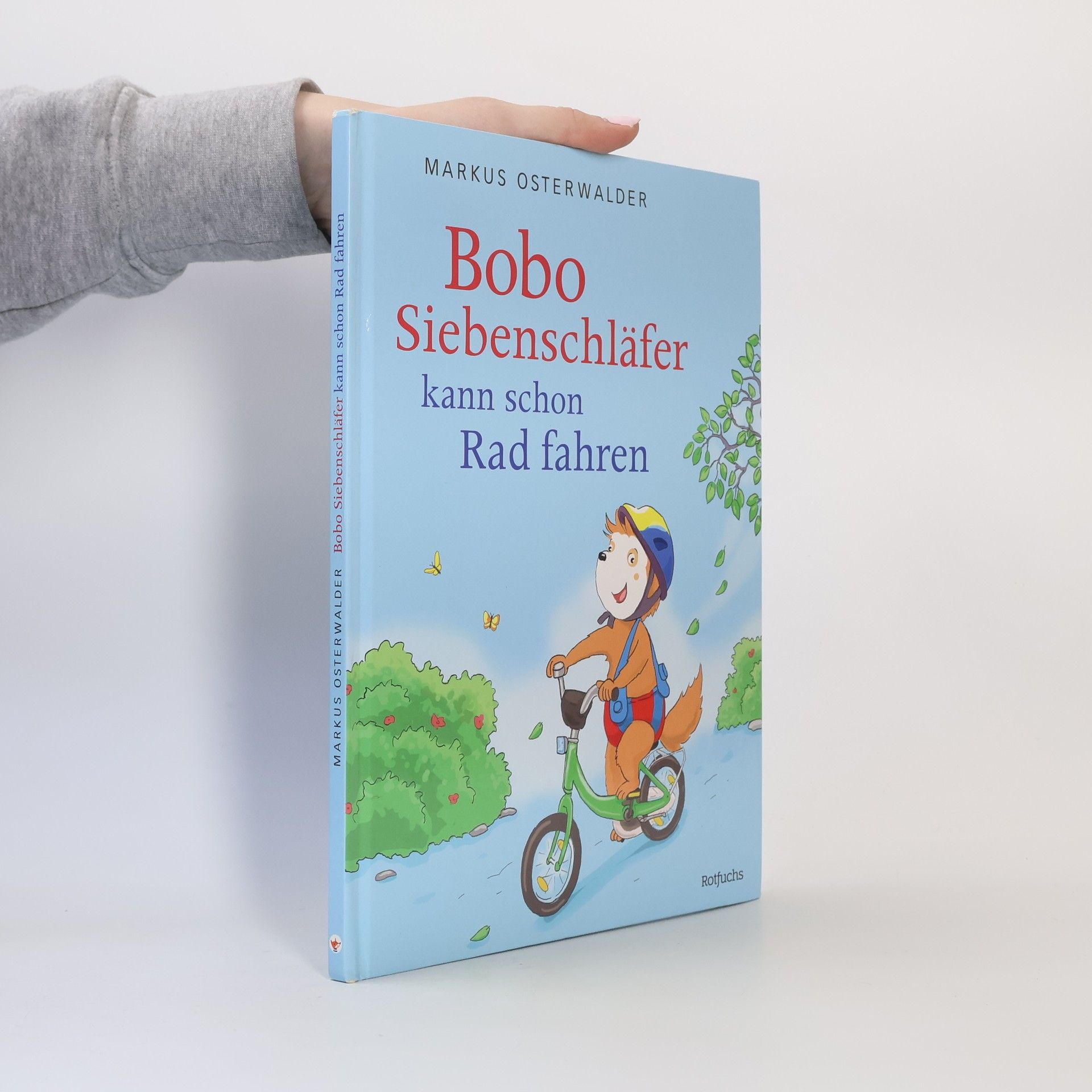 Markus Osterwalder Bobo Siebenschläfer kann schon Rad fahren