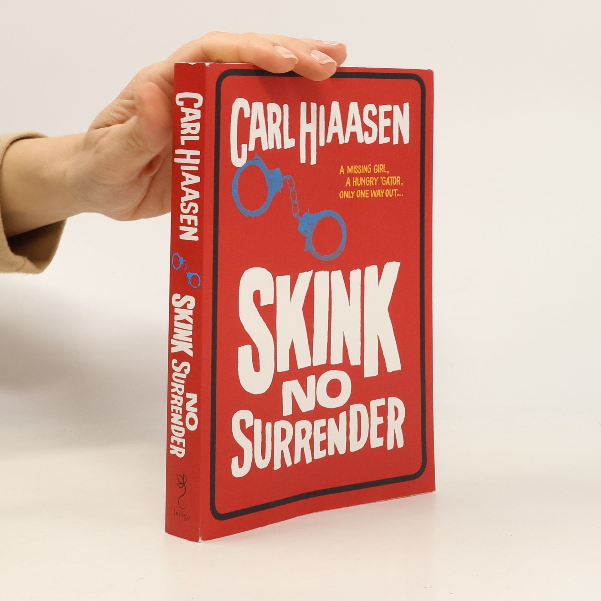 Skink No Surrender. Einäugige Echse, englische Ausgabe