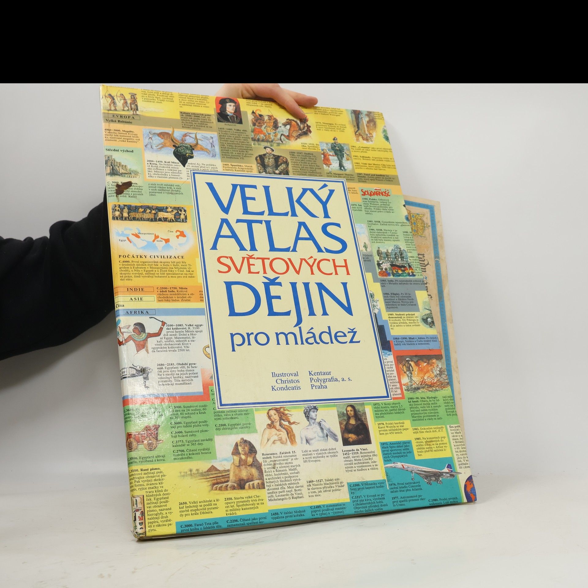 Christos Kondeatis Velký atlas světových dějin pro mládež