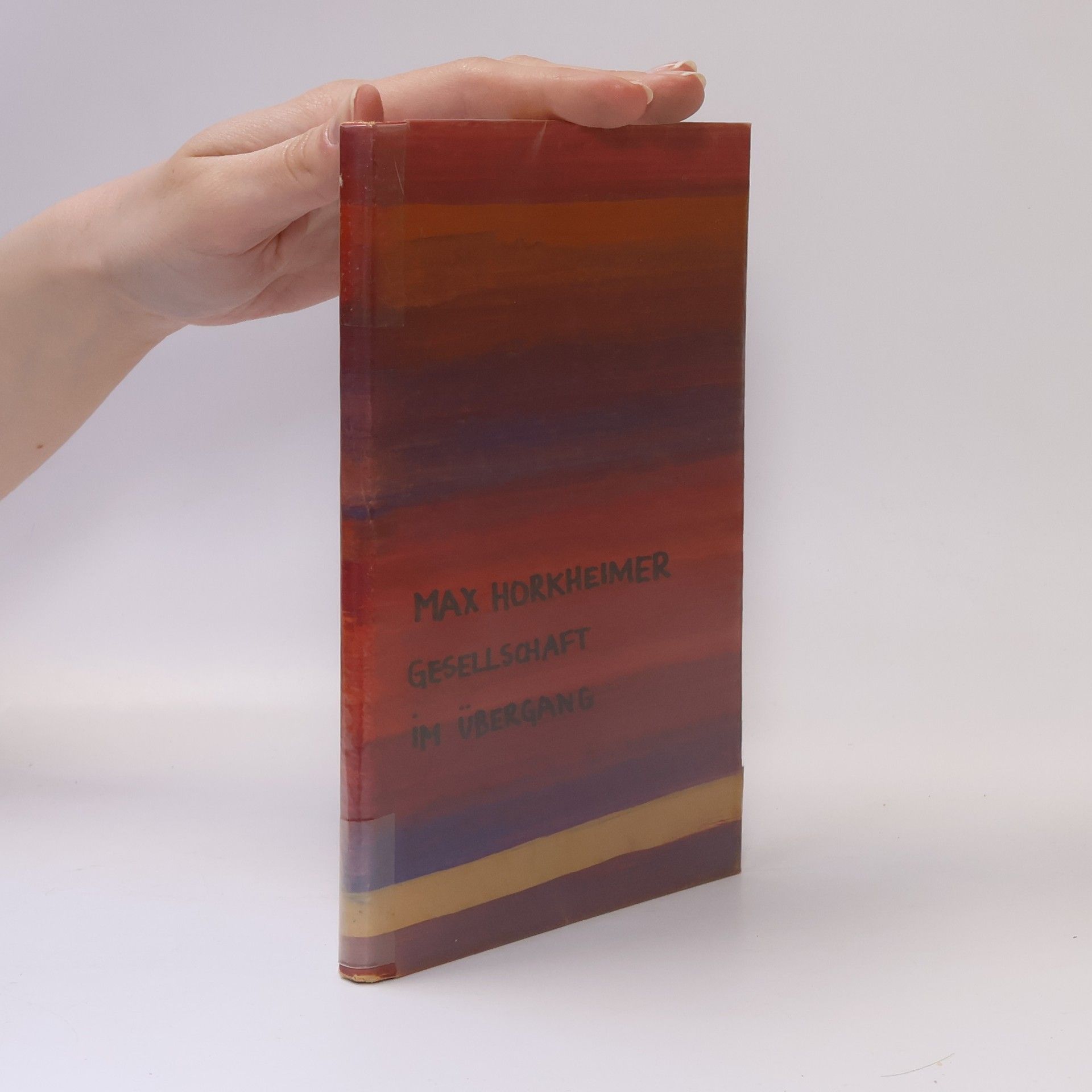 Max Horkheimer Gesellschaft im Übergang