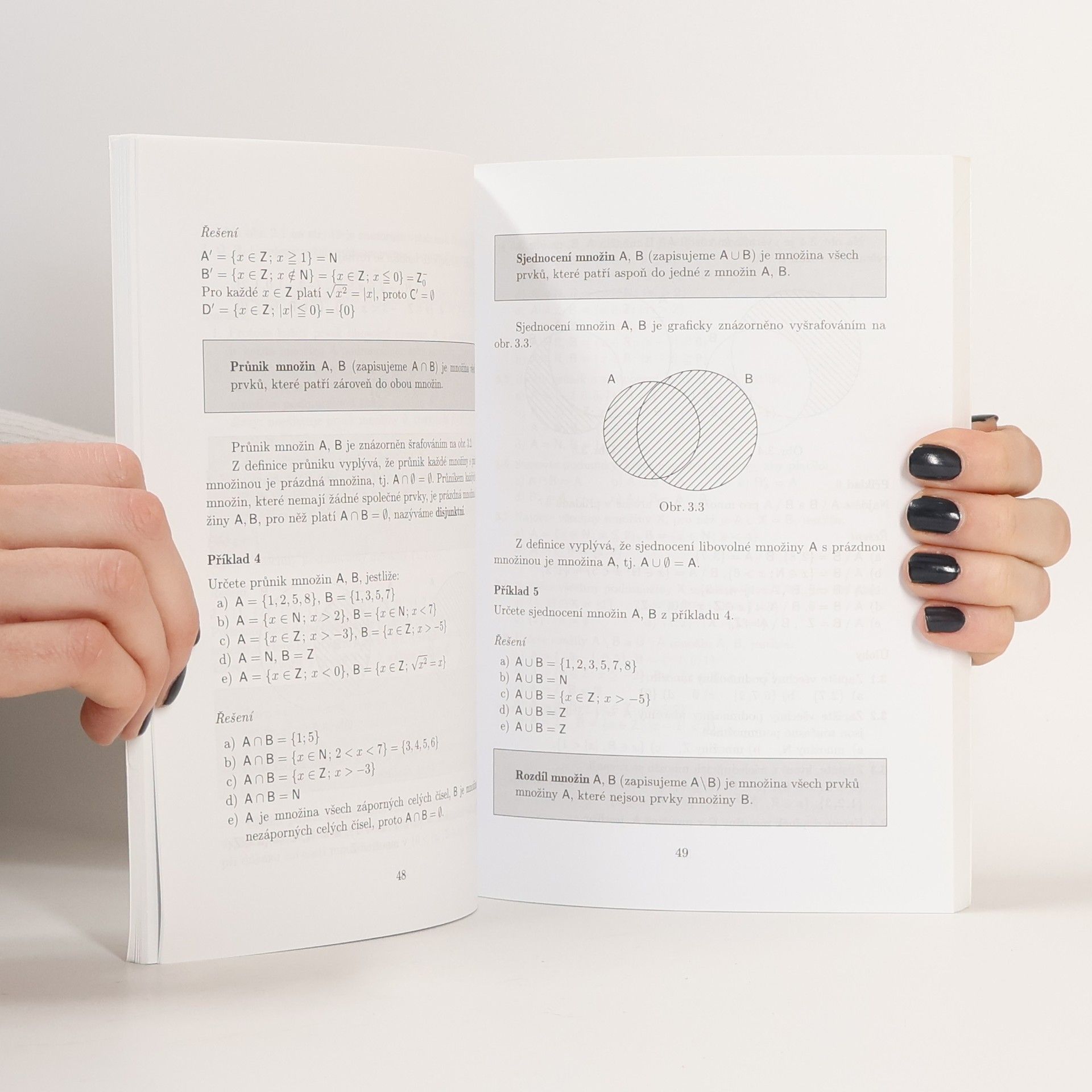 Emil Calda Matematika pro gymnázia : základní poznatky z matematiky