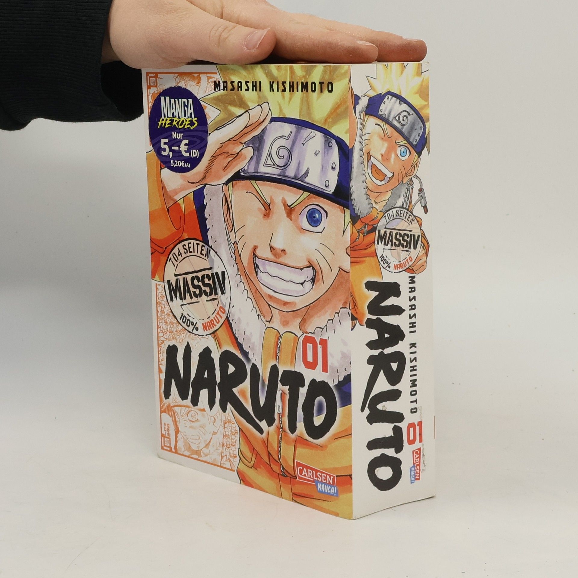 Masaši Kišimoto Naruto Massiv 01