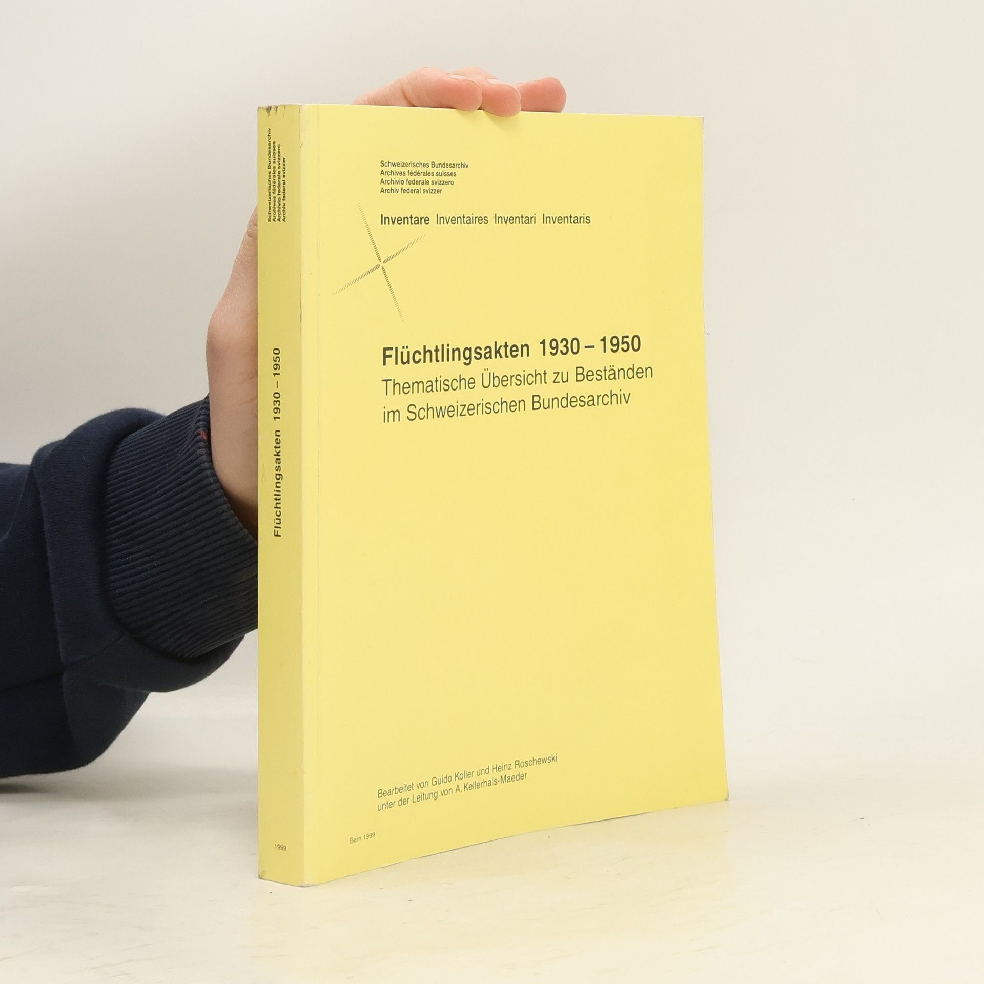 Guido Koller Flüchtlingsakten 1930-1950