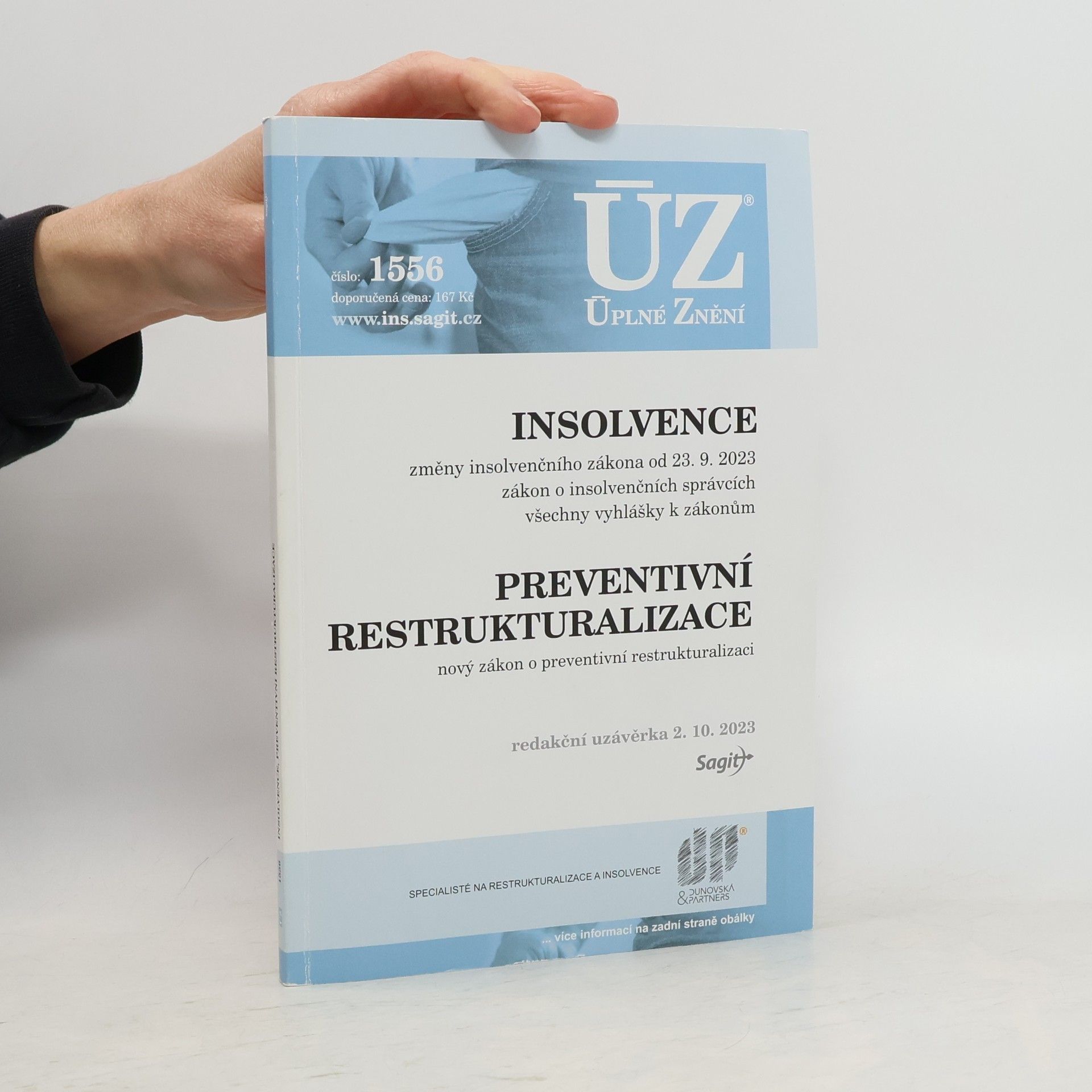 kolektiv ÚZ 1556 Insolvence, Preventivní restrukturalizace