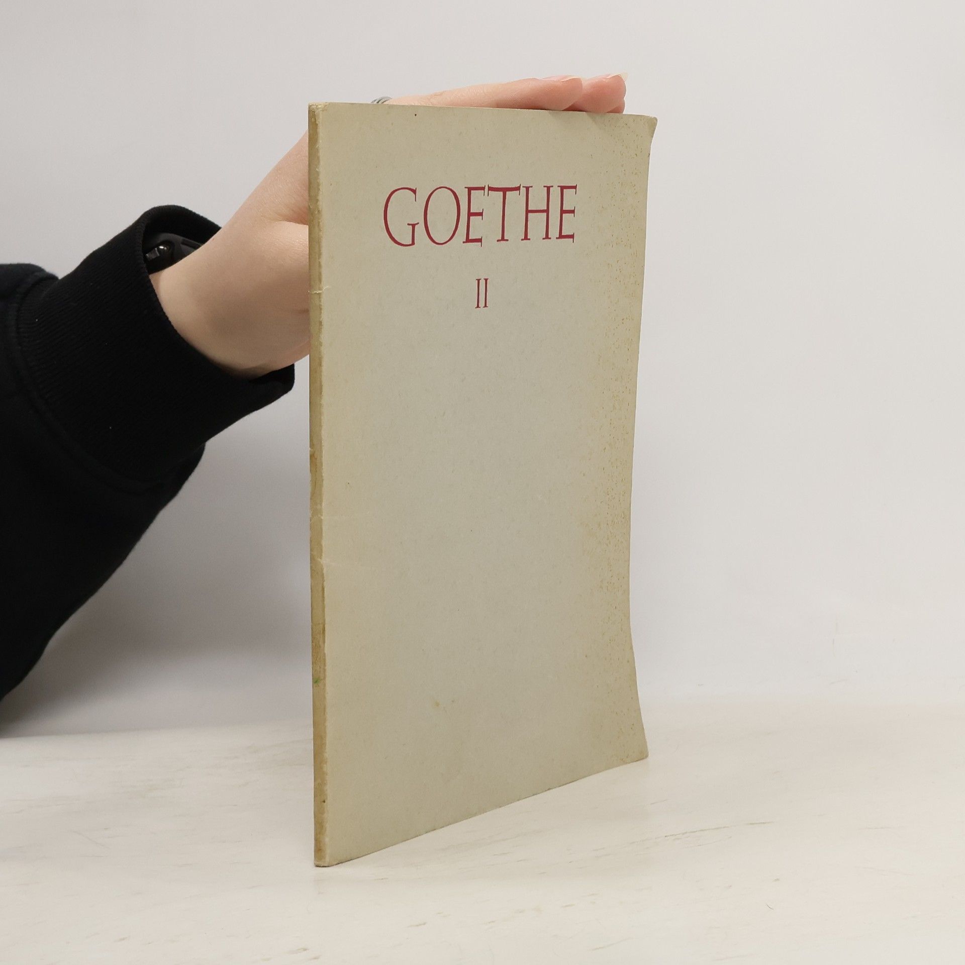 Johann Wolfgang von Goethe Goethe II