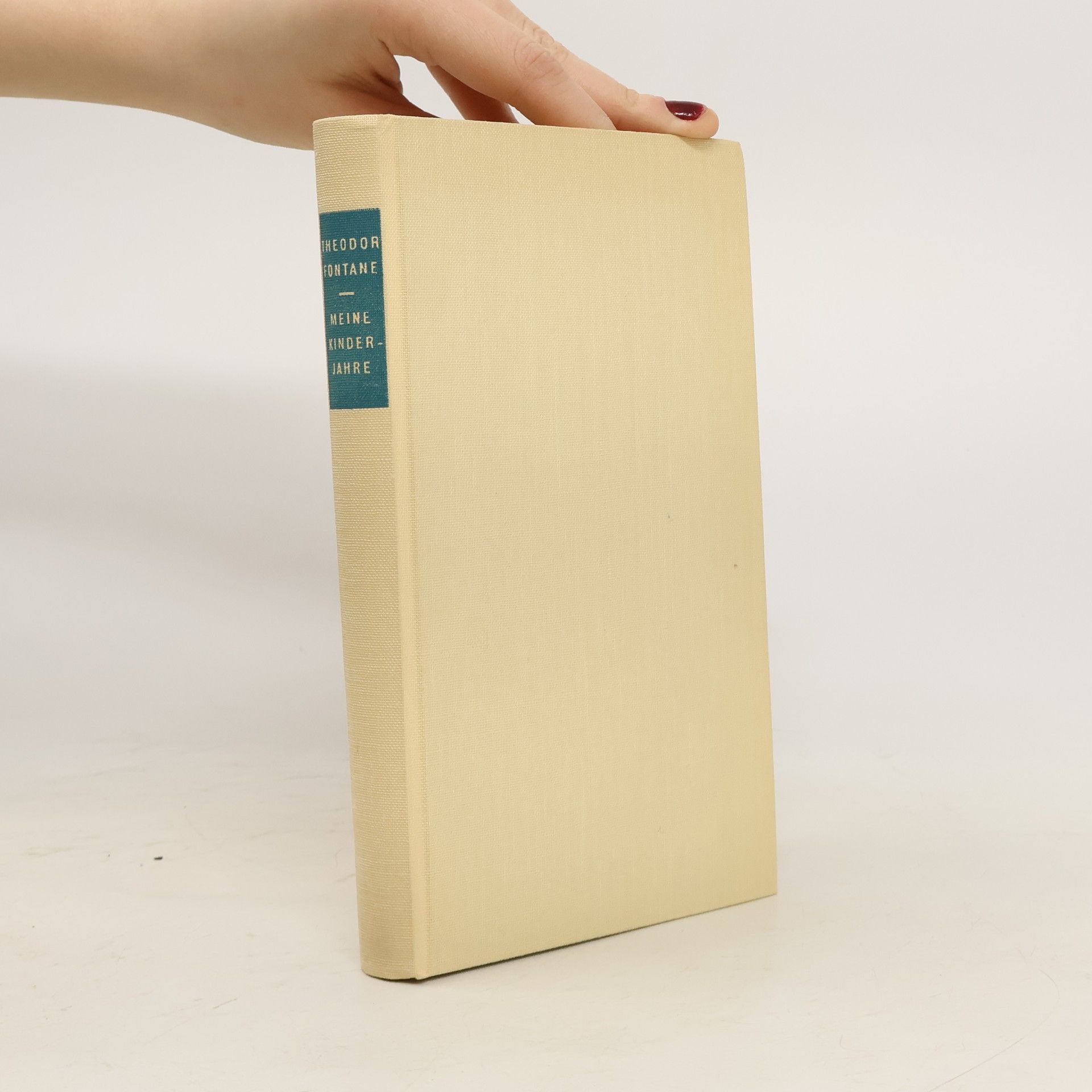 Theodor Fontane Meine Kinderjahre