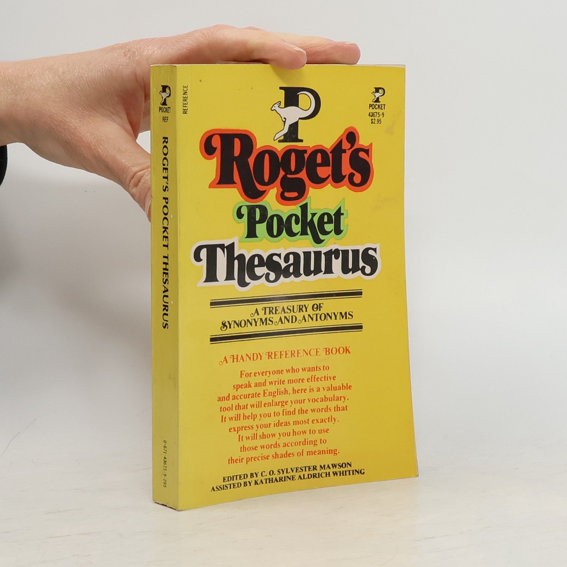 Autorenkollektiv Roget's Pocket Thesaurus