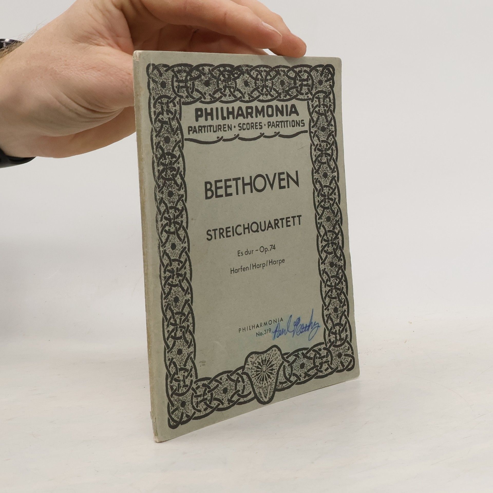 Ludwig van Beethoven Beethoven. Symphonie VI. Partitur