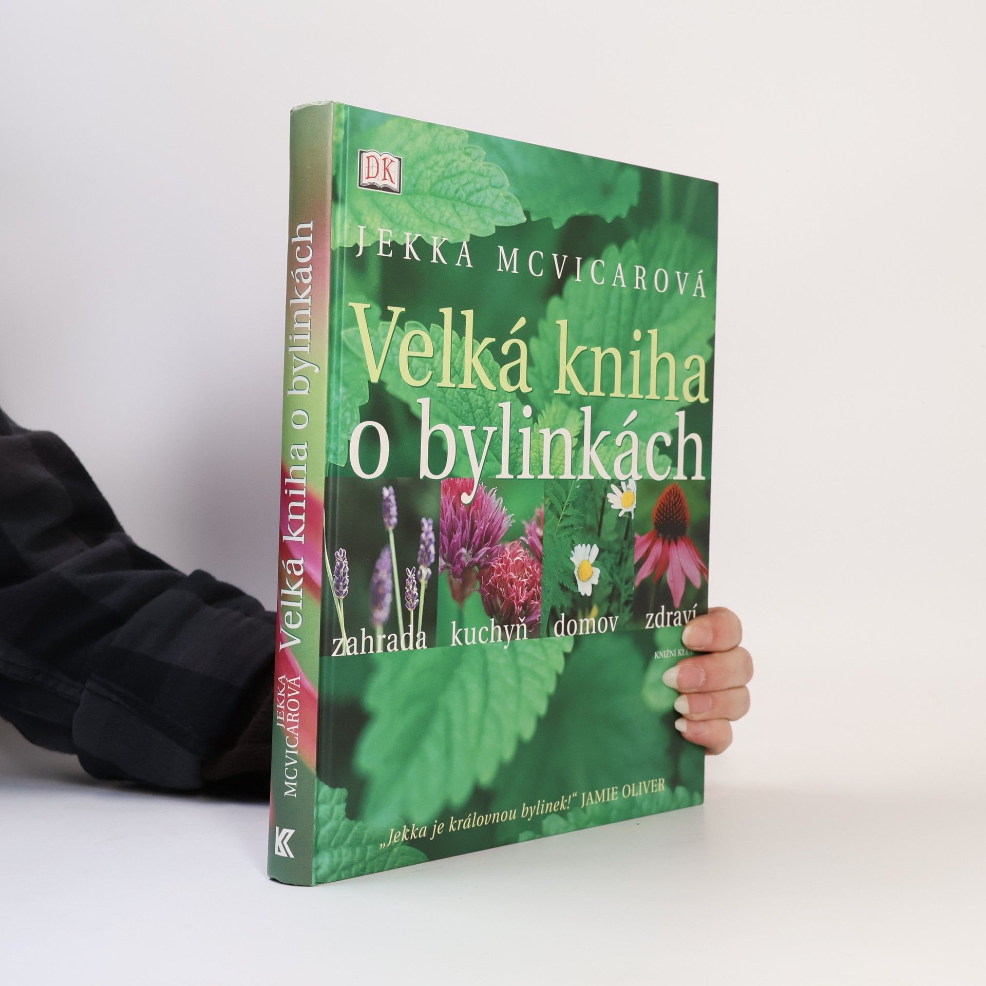 Jekka McVicar Velká kniha o bylinkách