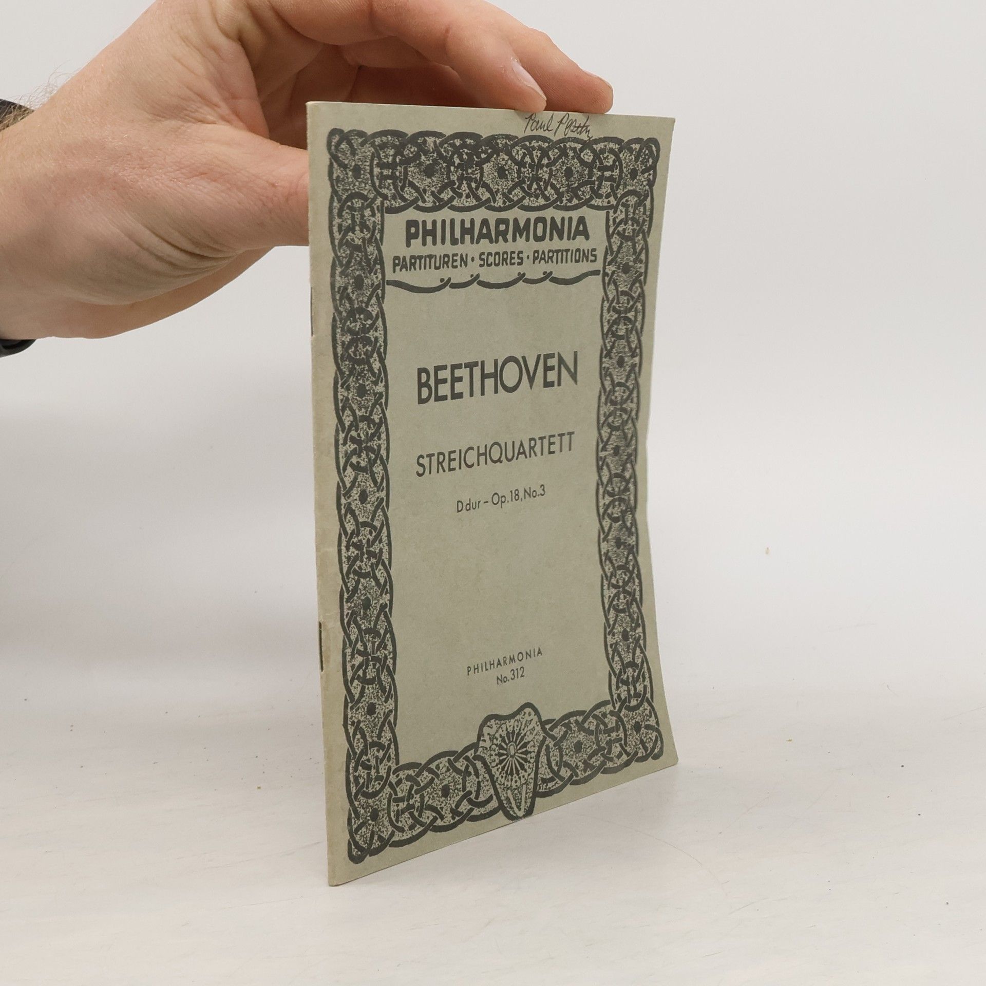 Ludwig van Beethoven Beethoven. Streichquartett. D dur