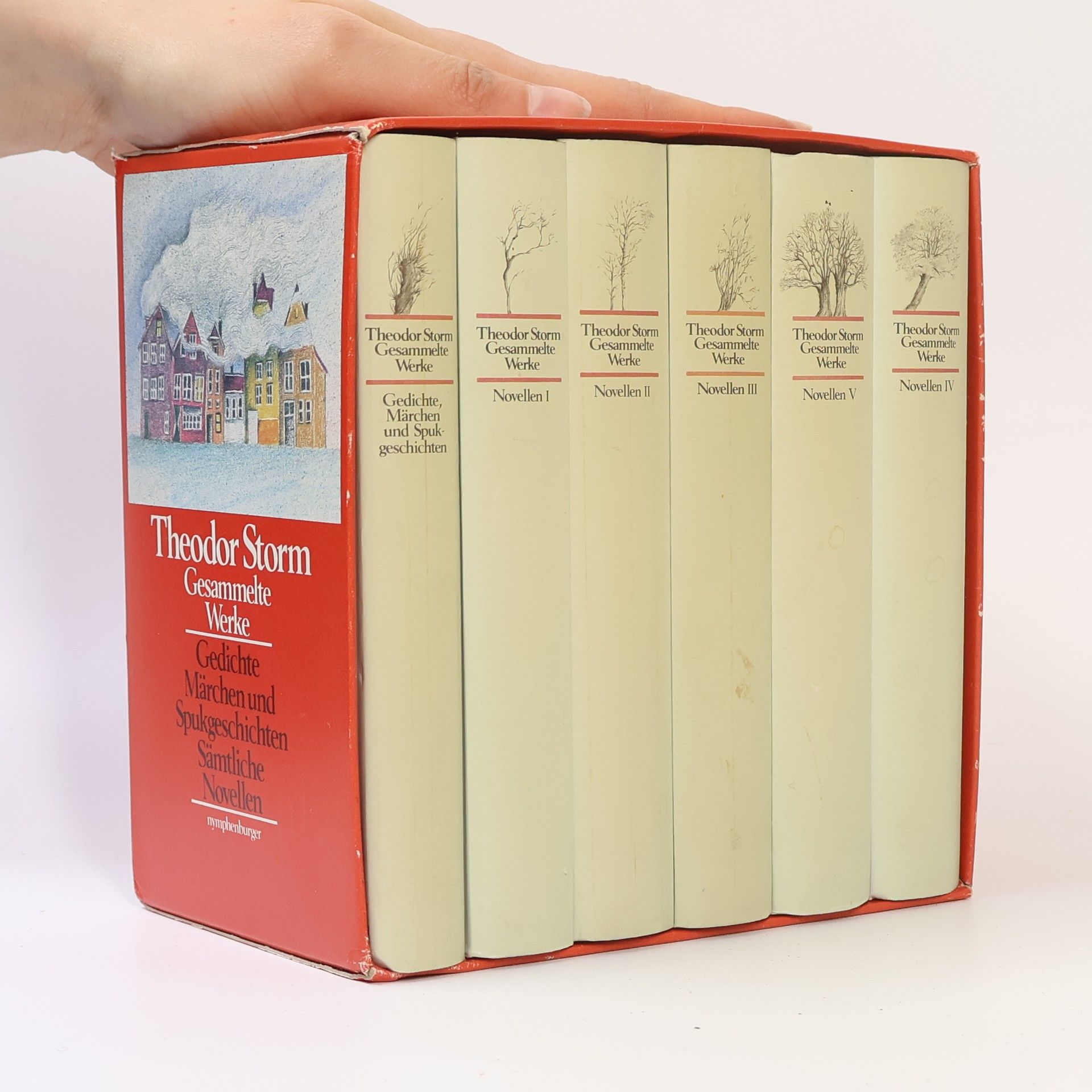 Theodor Storm Gesammelte Werke. Novellen I.-V. + Gedichte, Märchen und Spukgeschichten