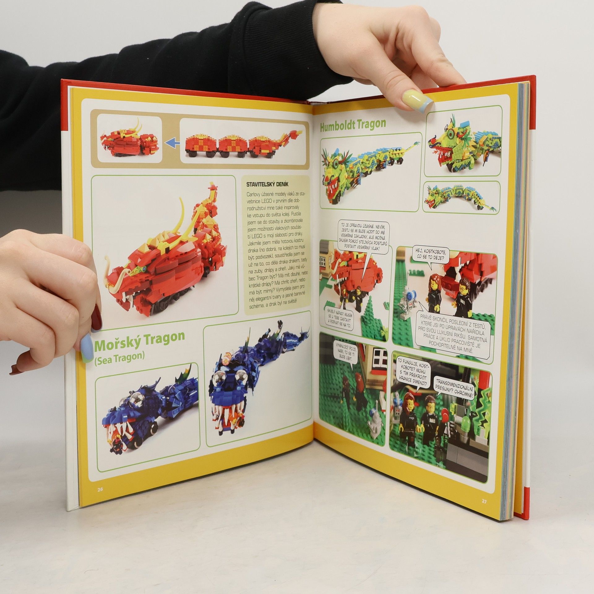 Megan Rothrock LEGO - cesta za dobrodružstvím: Vesmírné lodě, piráti, draci a další!