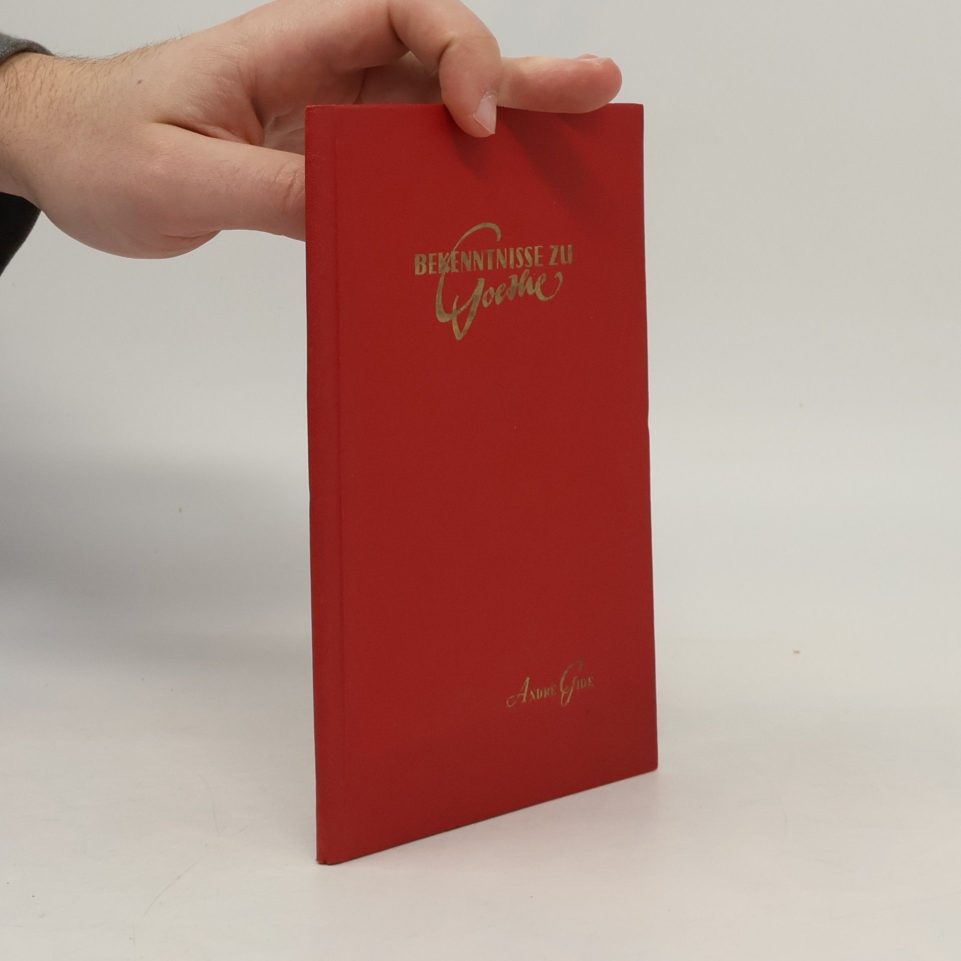 André Gide Dank an Goethe